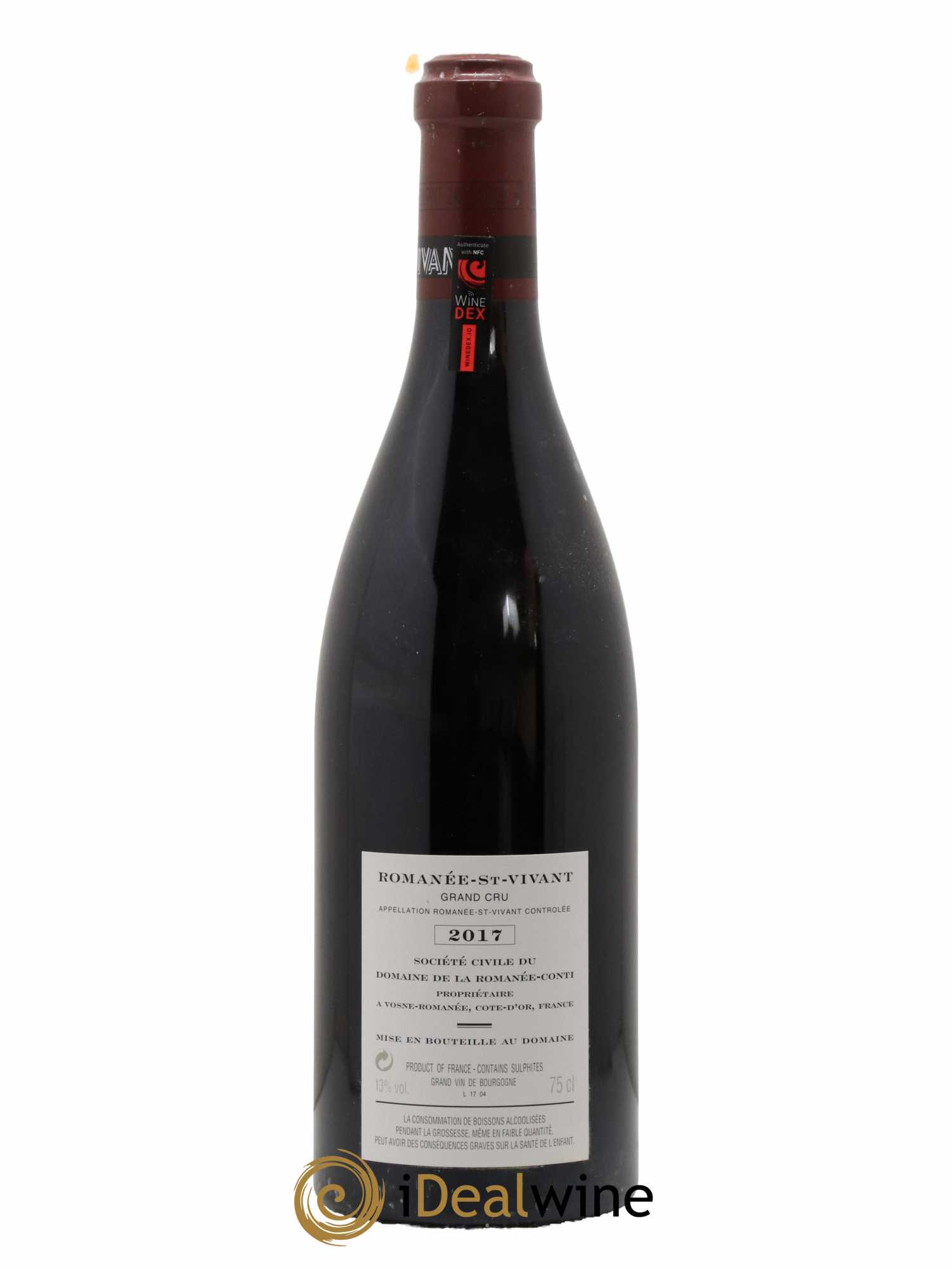 Romanée-Saint-Vivant Grand Cru Domaine de la Romanée-Conti 2017 - Lot de 1 bouteille - 1
