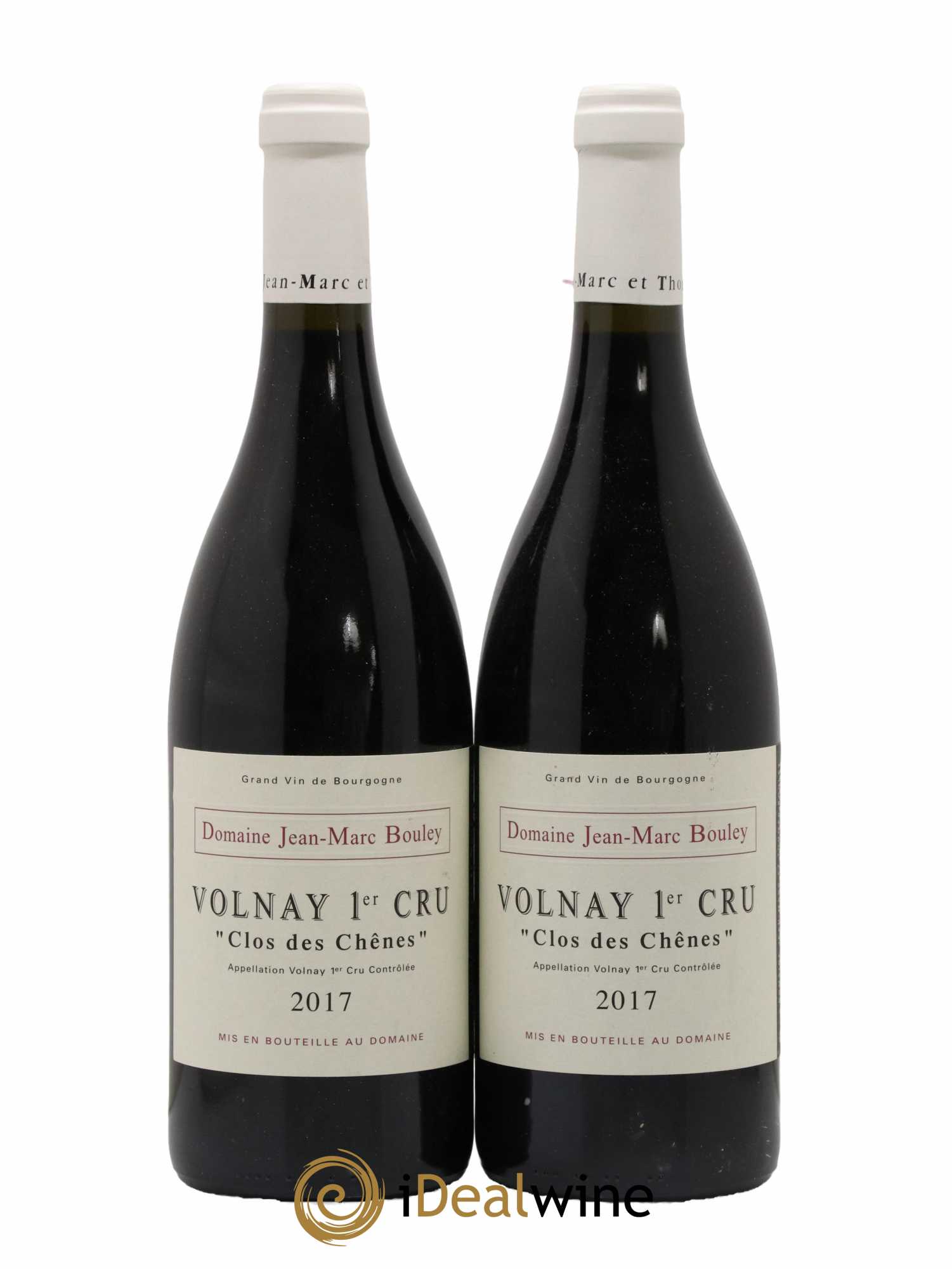 Volnay 1er Cru Clos des Chênes Bouley (Domaine) 2017 - Lot de 2 bouteilles - 0
