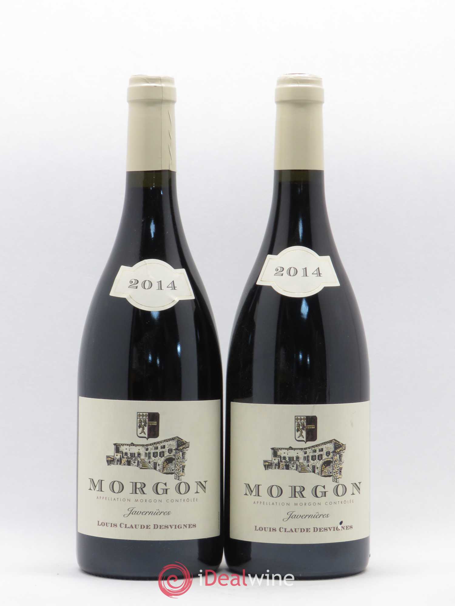 Morgon Côte de Py Javernières Louis-Claude Desvignes (sans prix de réserve) 2014 - Lot de 2 bouteilles - 0