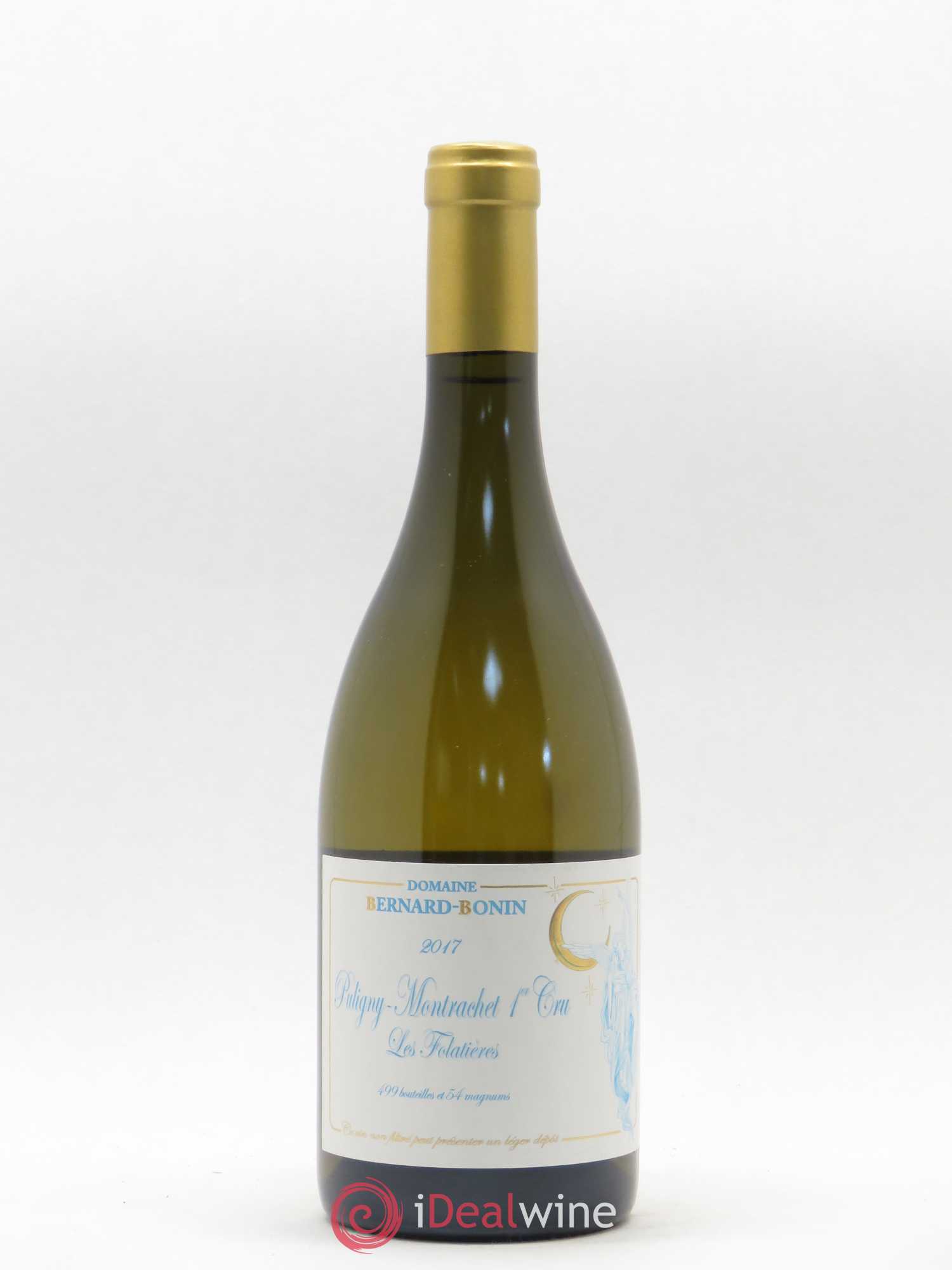 Puligny-Montrachet 1er Cru Les Folatières Bernard Bonin 2017 - Posten von 1 Flasche - 0