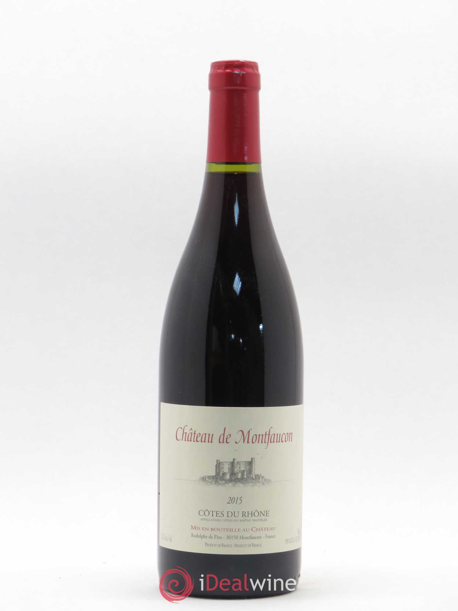 Côtes-du-Rhône Château Montfaucon (sans prix de réserve) 2015 - Posten von 1 Flasche - 0