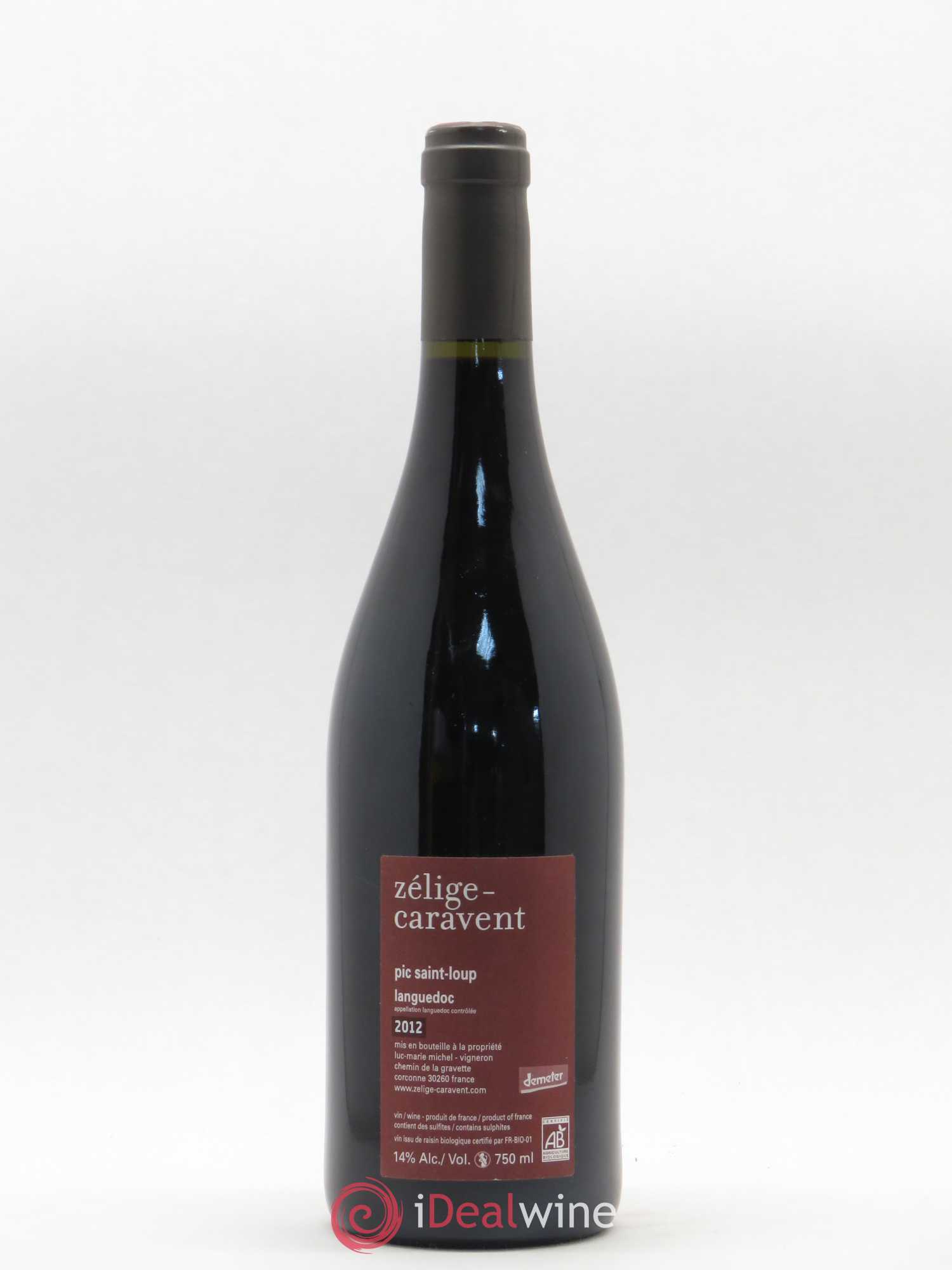 Languedoc Pic Saint Loup Velvet Zelige-Caravent (sans prix de réserve) 2012 - Posten von 1 Flasche - 1