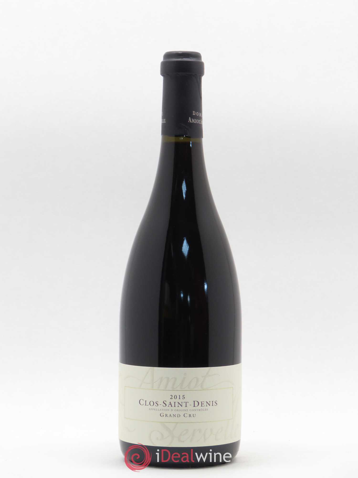 Clos Saint-Denis Grand Cru Amiot-Servelle 2015 - Lot de 1 bouteille - 0