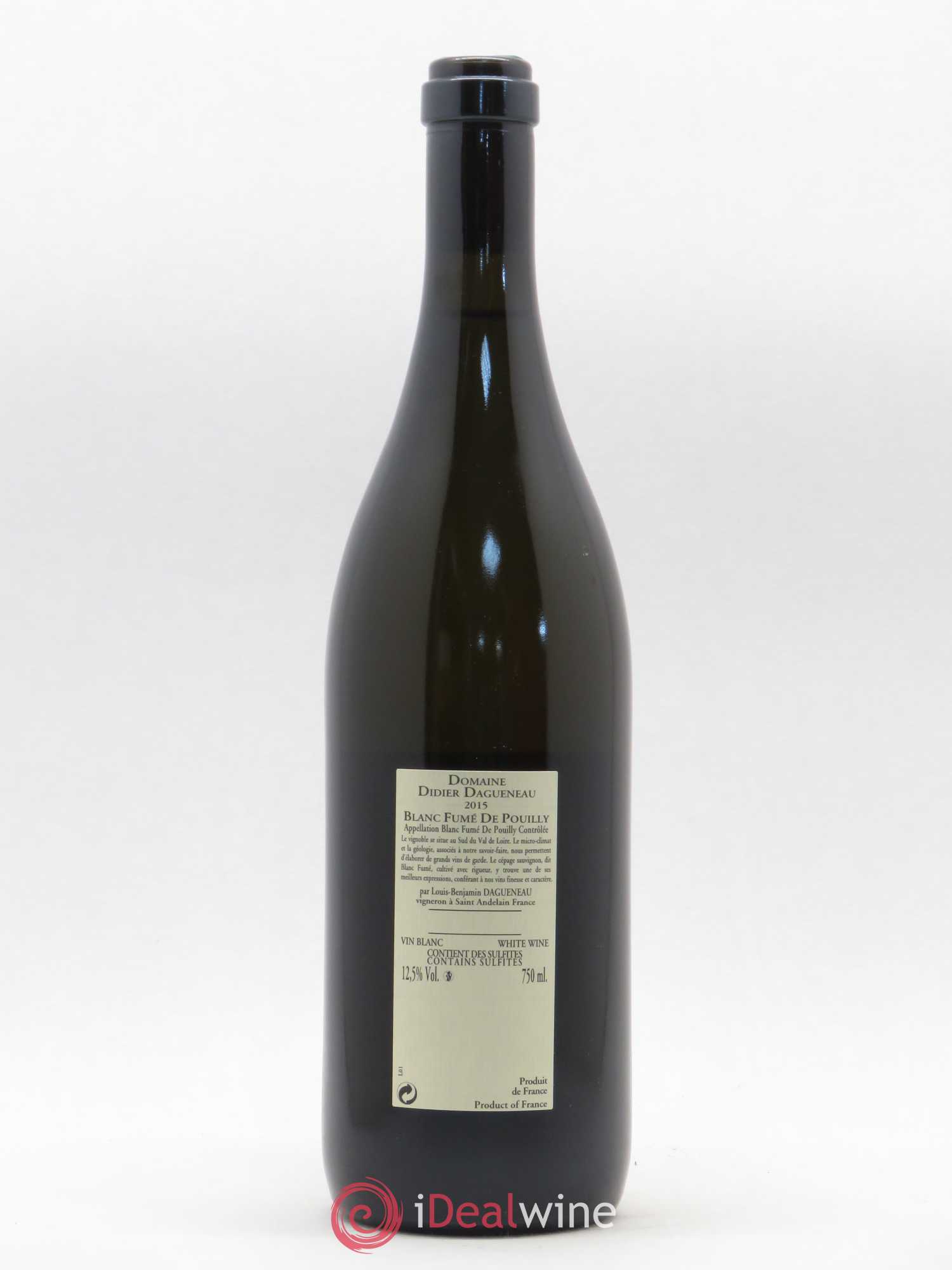 Pouilly-Fumé Dagueneau 2015 - Posten von 1 Flasche - 1