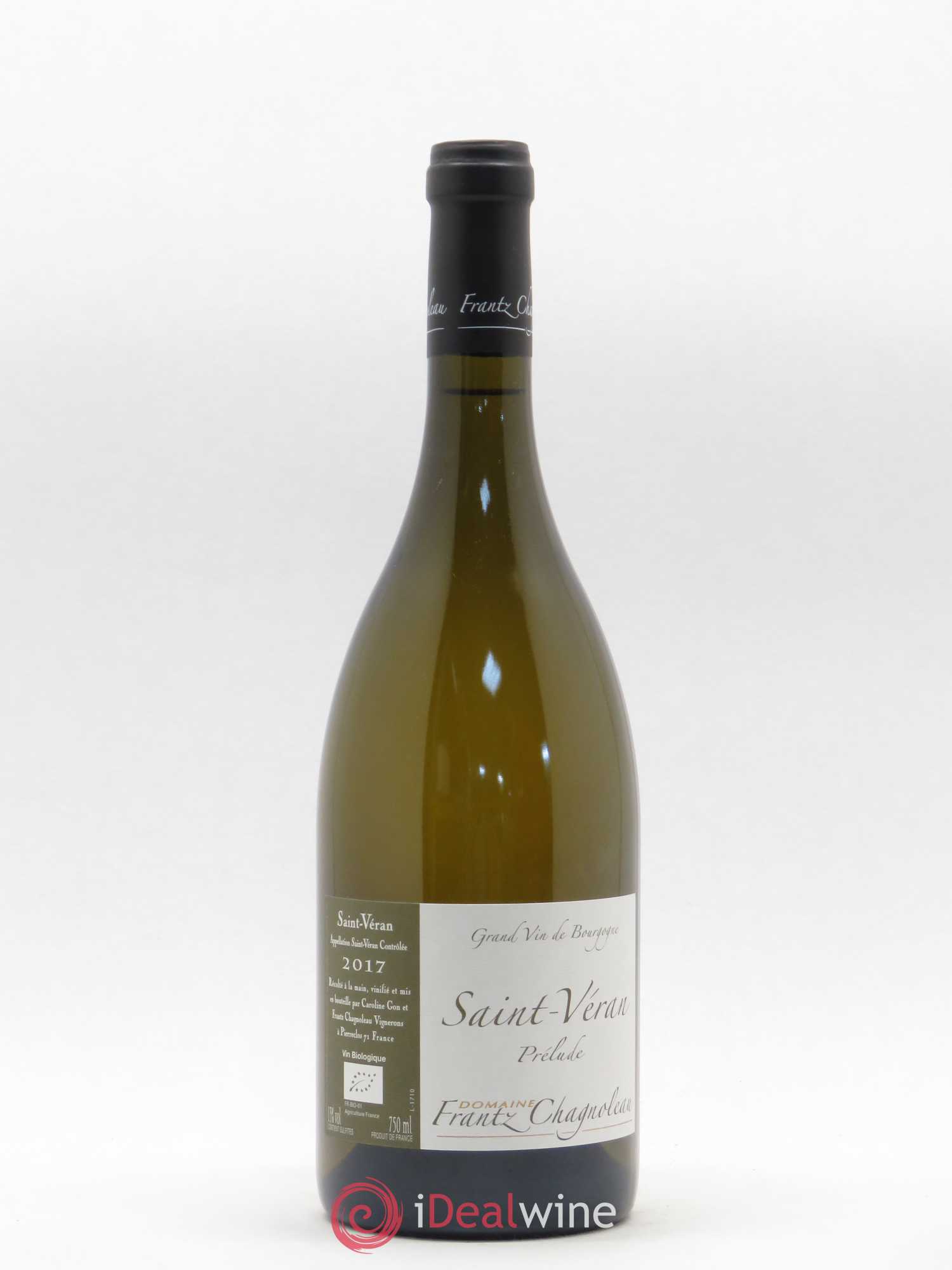 Saint-Véran Prélude Frantz Chagnoleau (Domaine) (sans prix de réserve) 2017 - Lot de 1 bouteille - 0