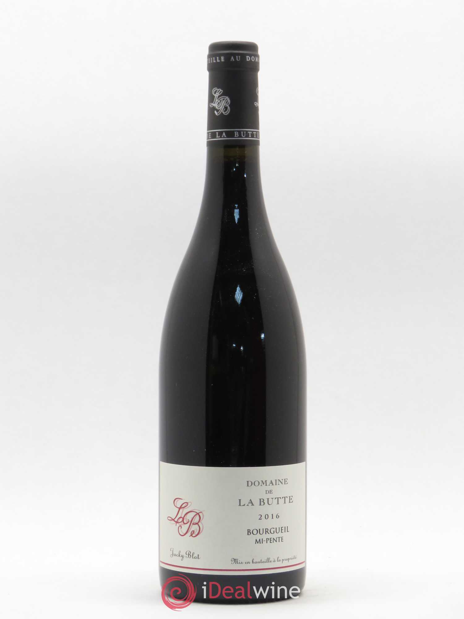 Bourgueil Mi-Pente Domaine de La Butte - Jacky Blot 2016 - Lot de 1 bouteille - 0