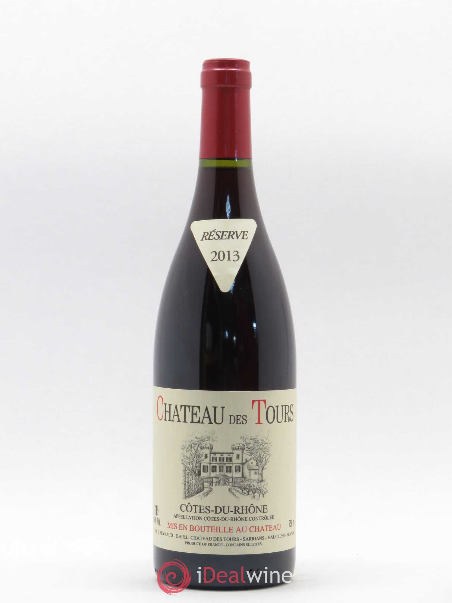 Côtes-du-Rhône Château des Tours Emmanuel Reynaud 2013 - Lot de 1 bouteille - 0