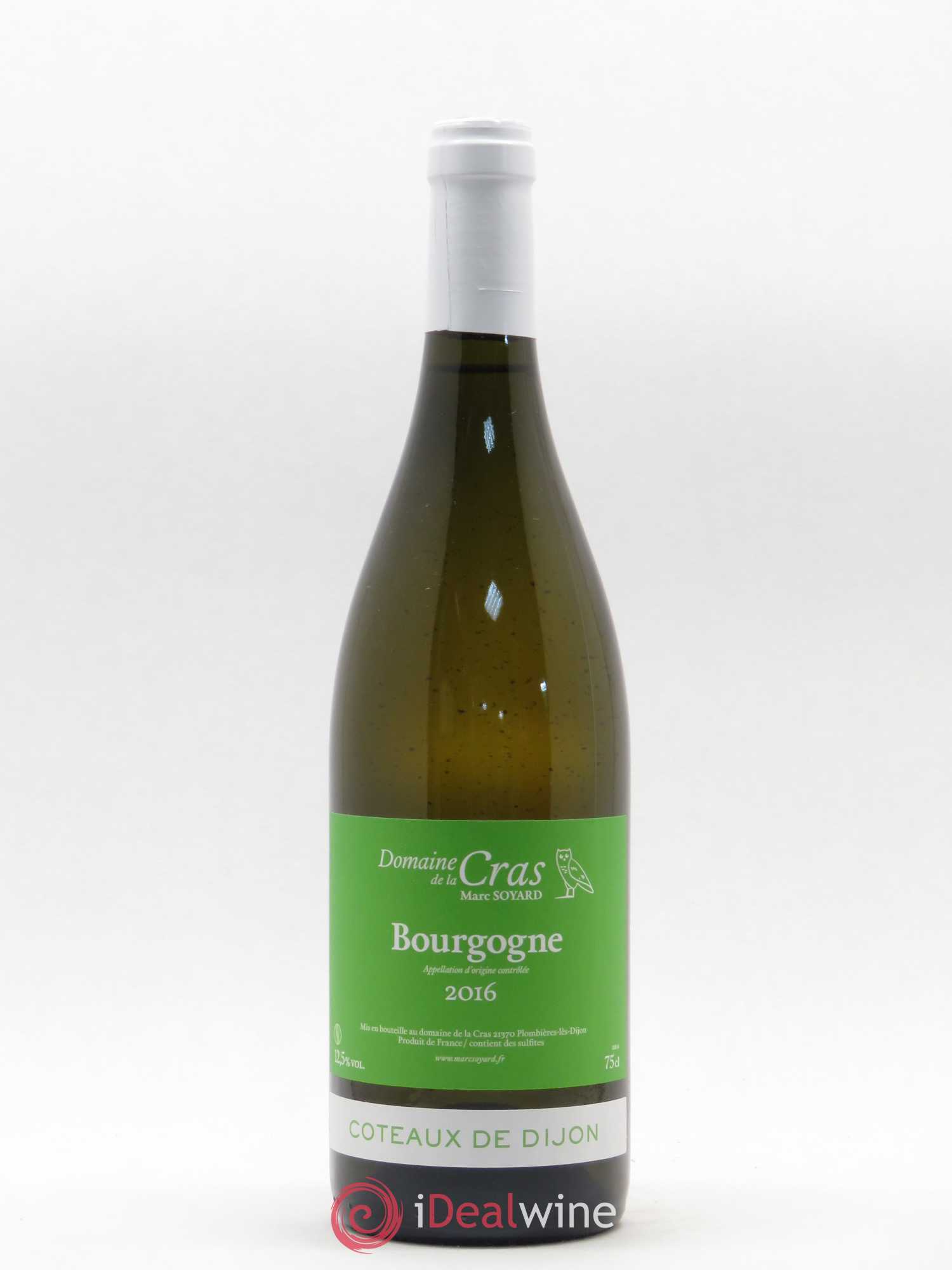 Bourgogne Domaine de la Cras Marc Soyard 2016 - Posten von 1 Flasche - 0