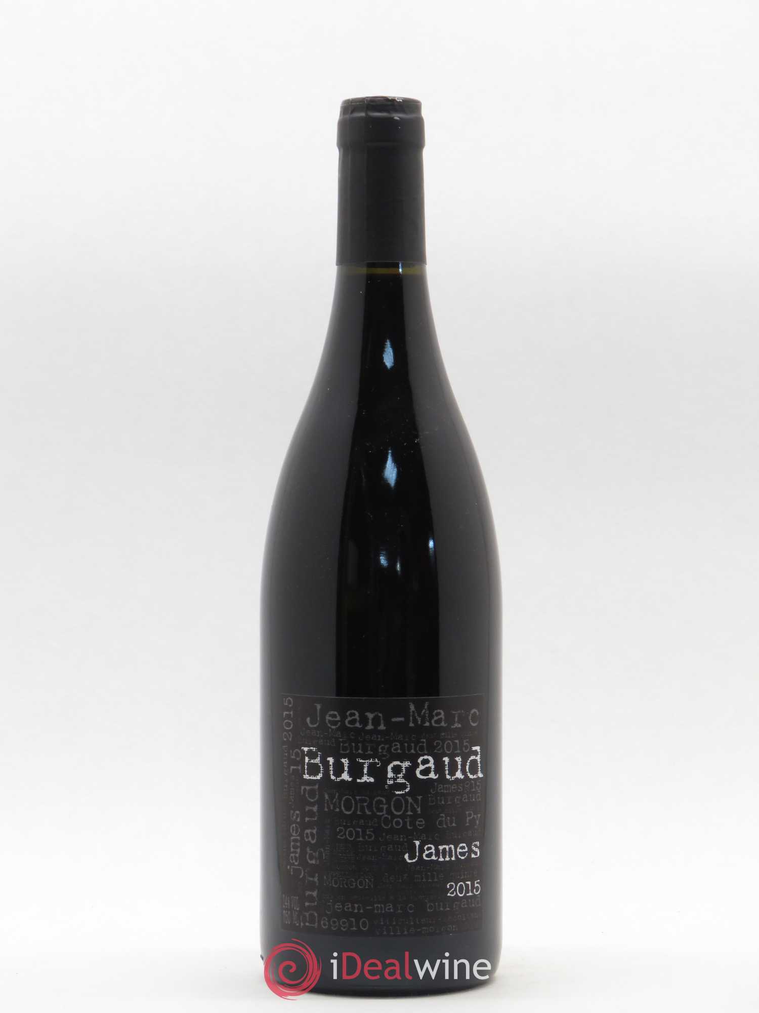 Morgon Côte du Py James Jean-Marc Burgaud (Domaine) 2015 - Lot de 1 bouteille - 0