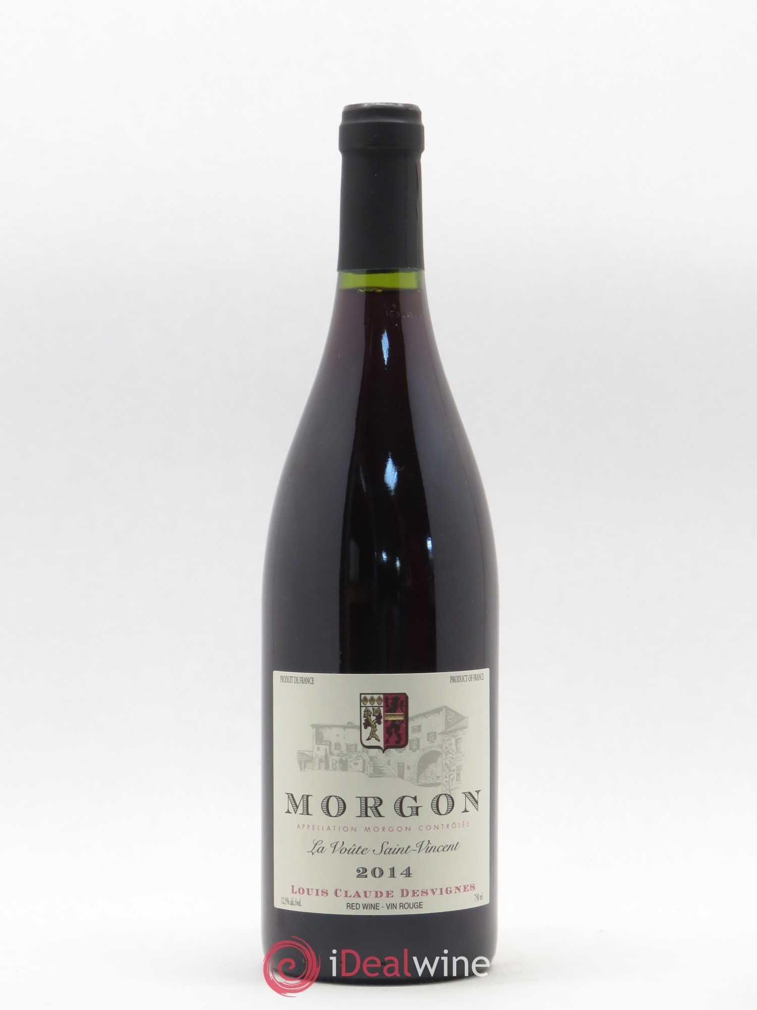 Morgon La Voûte Saint Vincent Louis-Claude Desvignes (sans prix de réserve) 2014 - Lot de 1 bouteille - 0