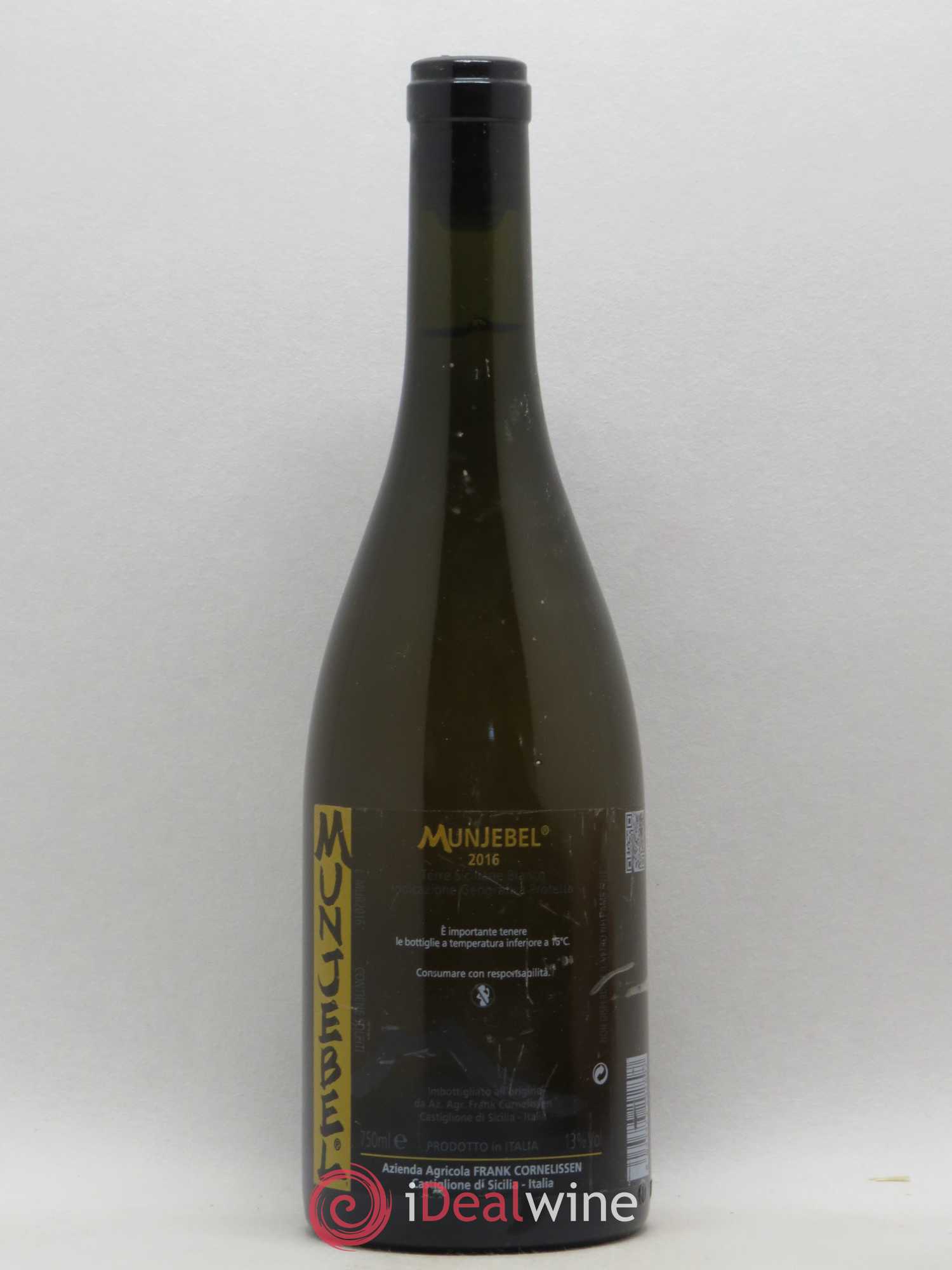 Italie Etna Bianco Munjebel Frank Cornelissen 2016 - Posten von 1 Flasche - 0