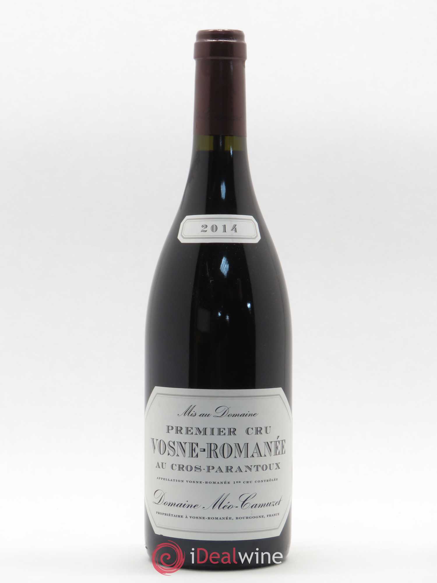 Vosne-Romanée 1er Cru Au Cros Parantoux Méo-Camuzet (Domaine) 2014 - Lot de 1 bouteille - 0