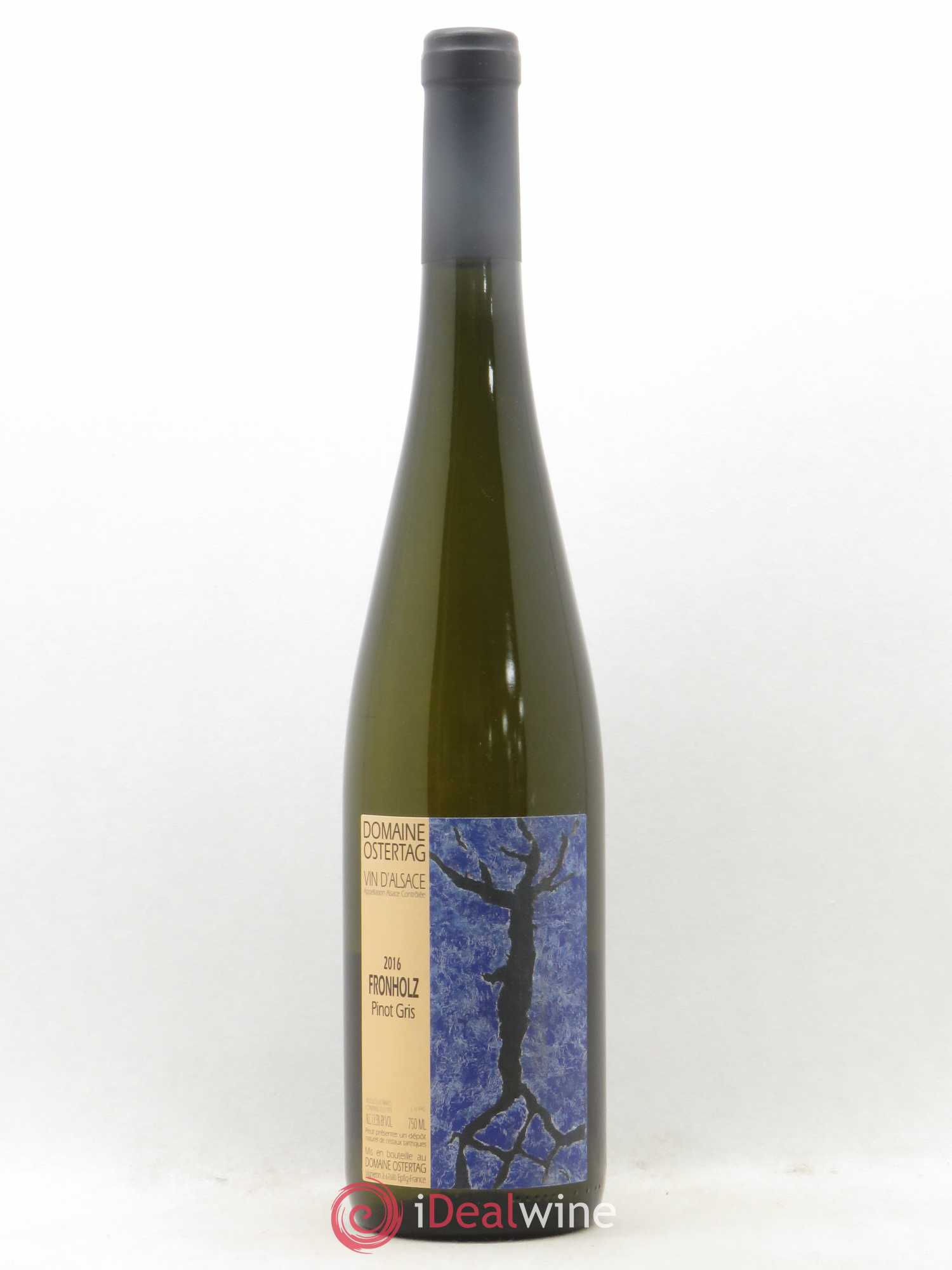 Alsace Pinot Gris Fronholz Ostertag (Domaine) 2016 - Lot de 1 bouteille - 0