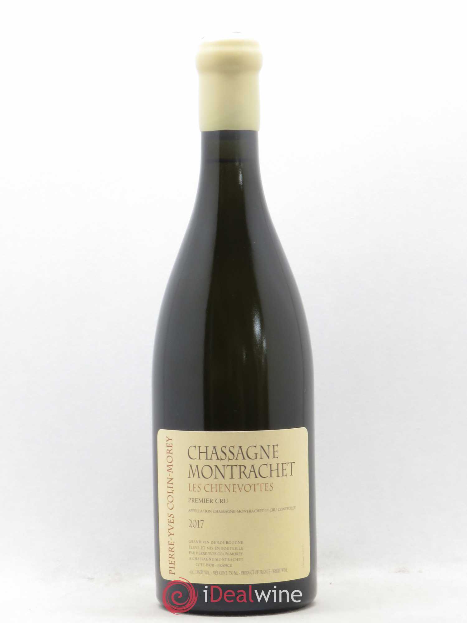 Chassagne-Montrachet 1er Cru Les Chenevottes Pierre-Yves Colin Morey 2017 - Lot de 1 bouteille - 0