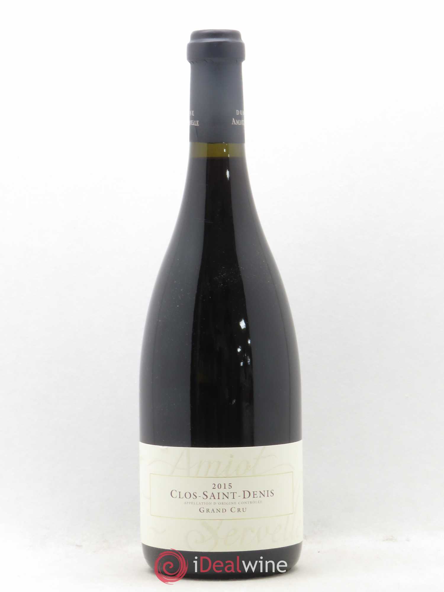 Clos Saint-Denis Grand Cru Amiot-Servelle 2015 - Lot de 1 bouteille - 0
