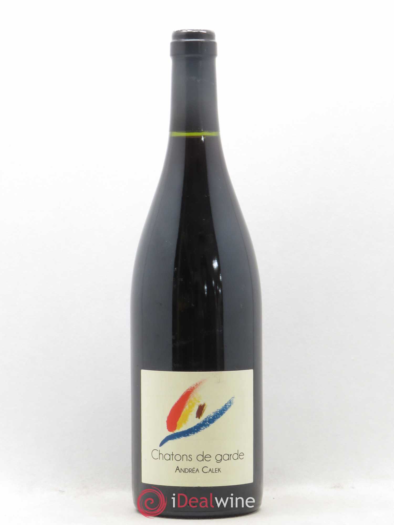 Rhône IGP Ardèche Chaton de Garde Andrea Calek (sans prix de réserve) 2014 - Posten von 1 Flasche - 0