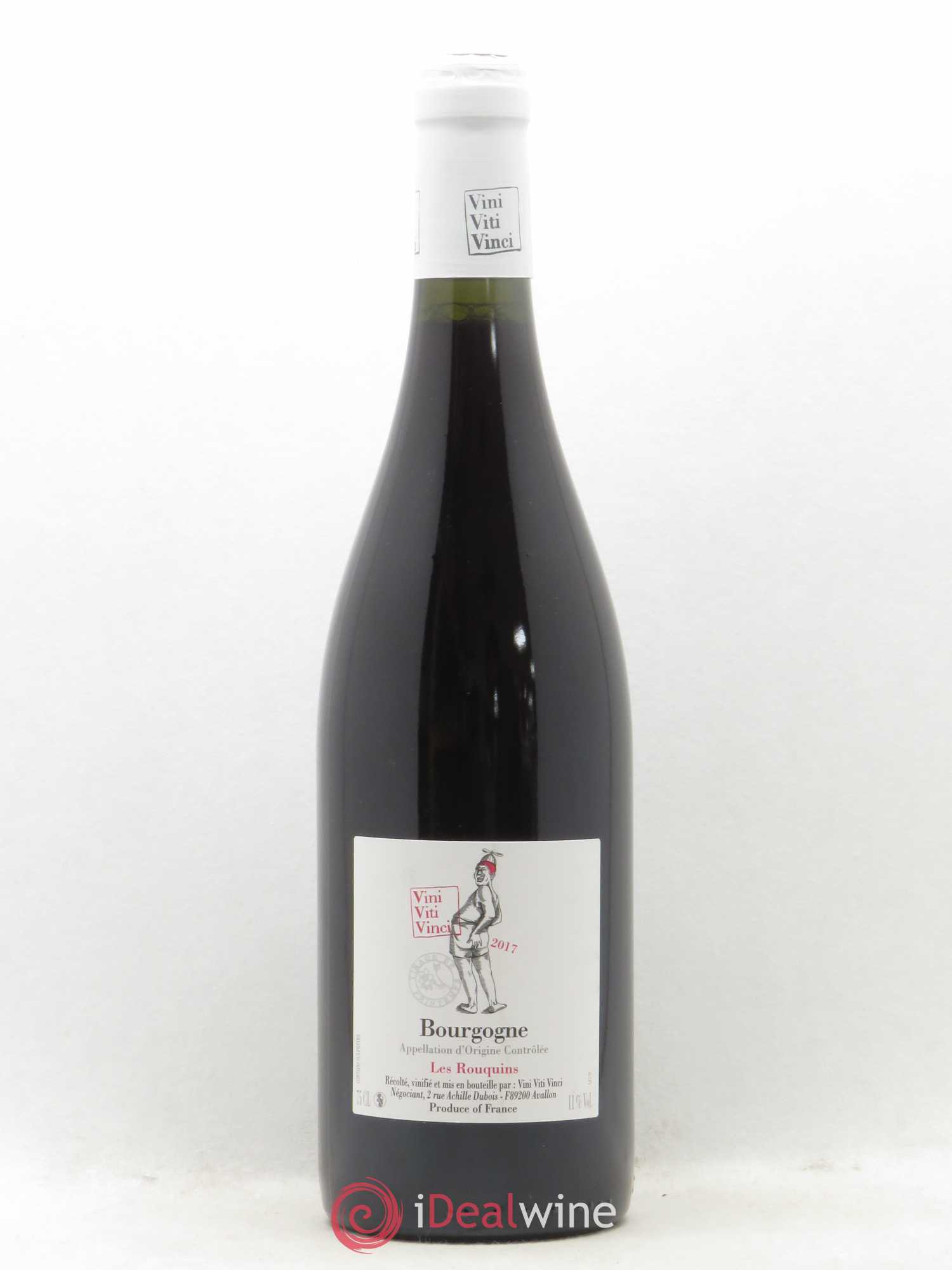 Bourgogne Les Rouquins Viti Vini Vinci (sans prix de réserve) 2017 - Posten von 1 Flasche - 0