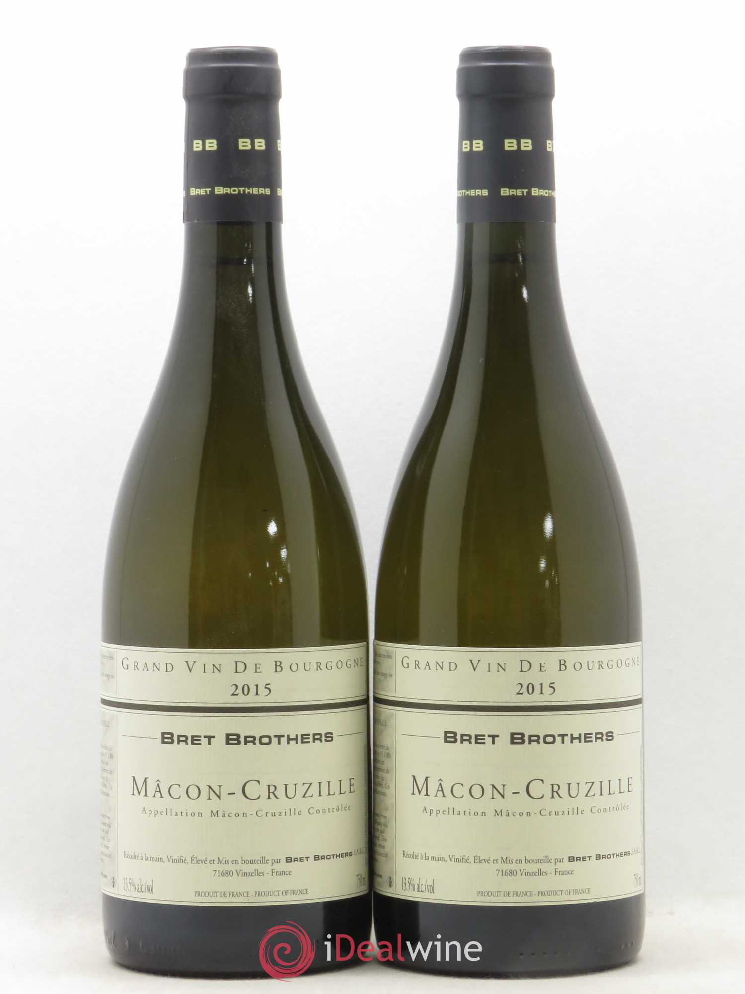 Mâcon-Cruzille Bret Brothers 2015 - Lot de 2 bouteilles - 0