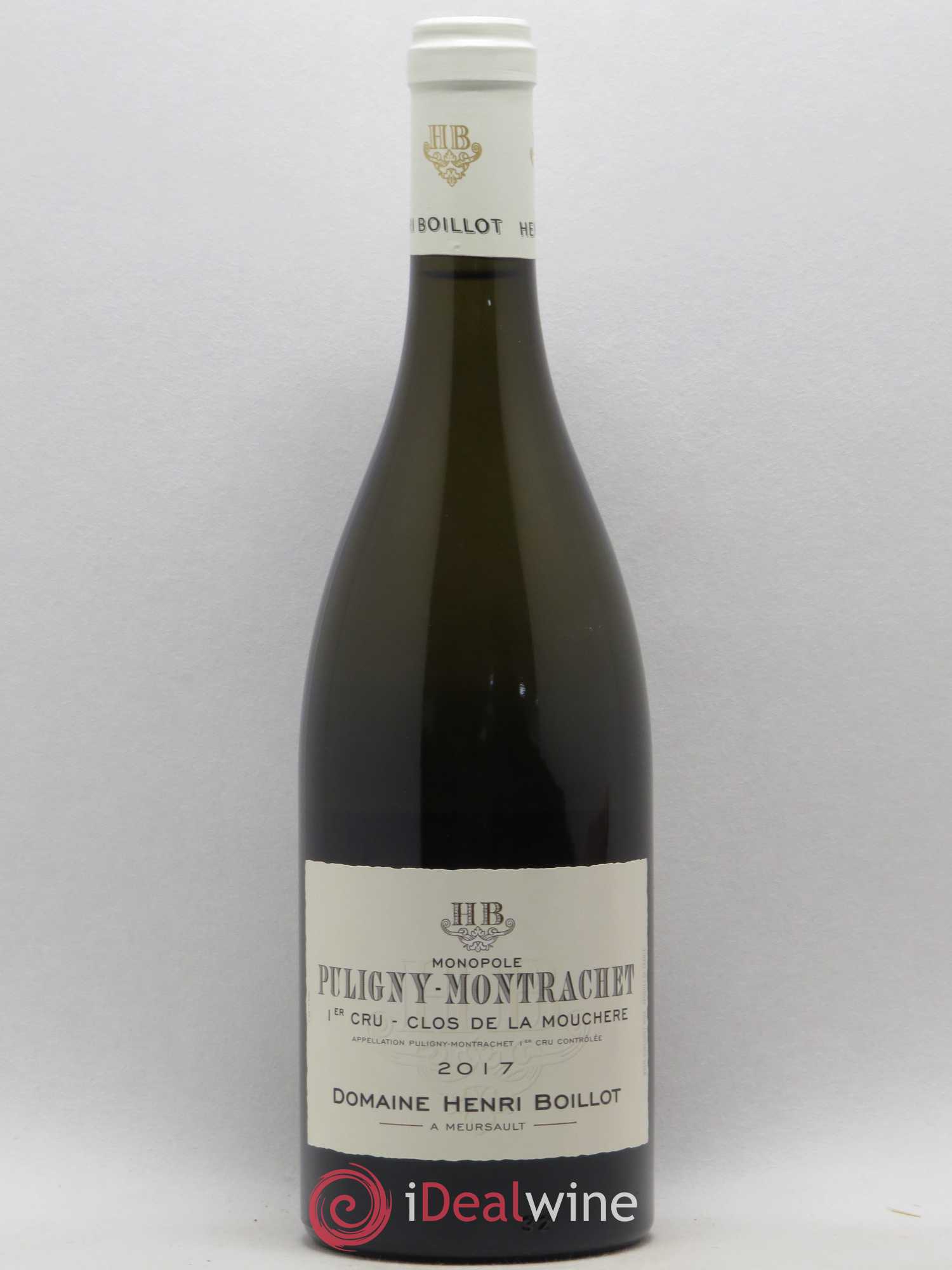 Puligny-Montrachet 1er Cru Clos de la Mouchère Henri Boillot (Domaine) 2017 - Lot de 1 bouteille - 0