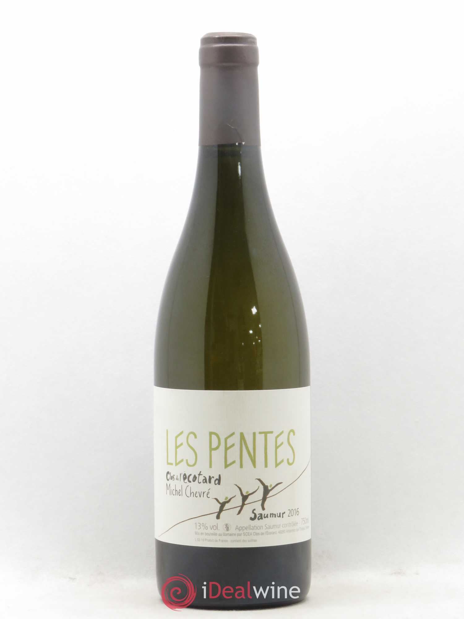 Saumur Les Pentes du Clos de l'Ecotard Domaine des Roches Neuves - Thierry Germain (sans prix de réserve) 2016 - Lot de 1 bouteille - 0