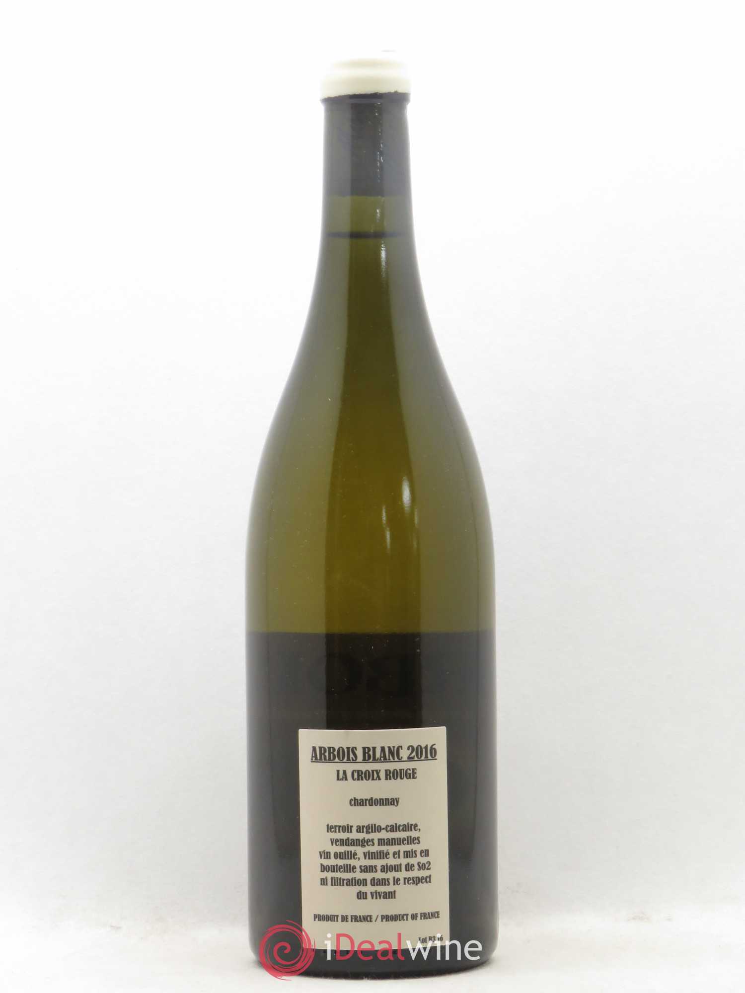 Arbois Chardonnay La Croix Rouge Adeline Houillon & Renaud Bruyère 2016 - Lot de 1 bouteille - 1