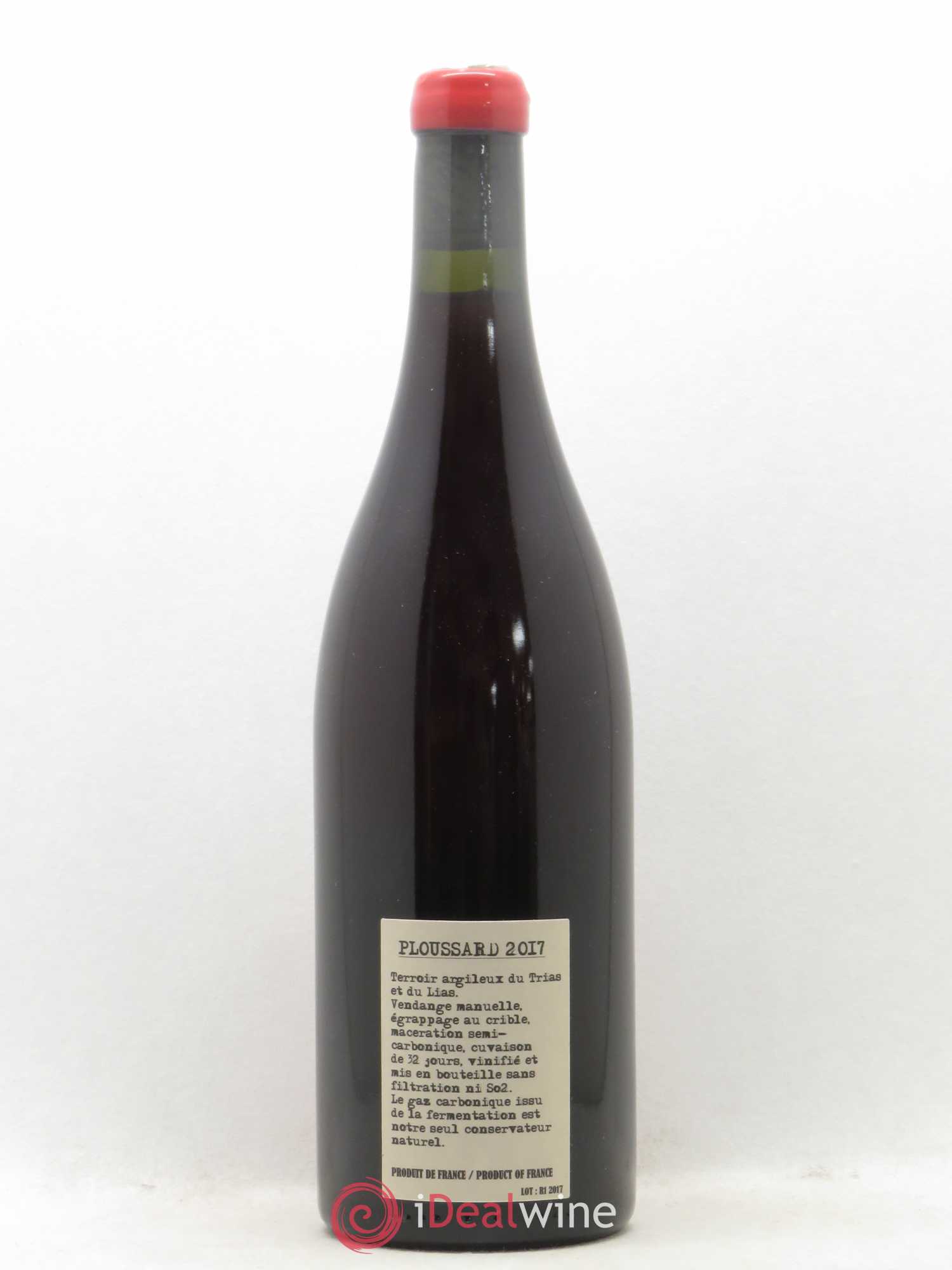 Arbois  Ploussard Adeline Houillon & Renaud Bruyère 2017 - Lot de 1 bouteille - 1