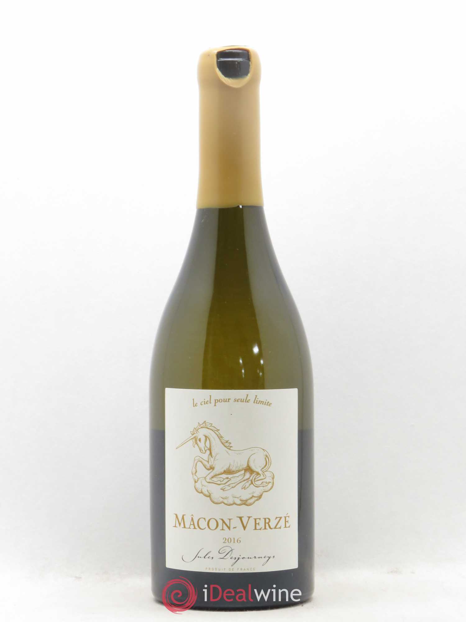 Mâcon Verzé Jules Desjourneys 2016 - Posten von 1 Flasche - 0
