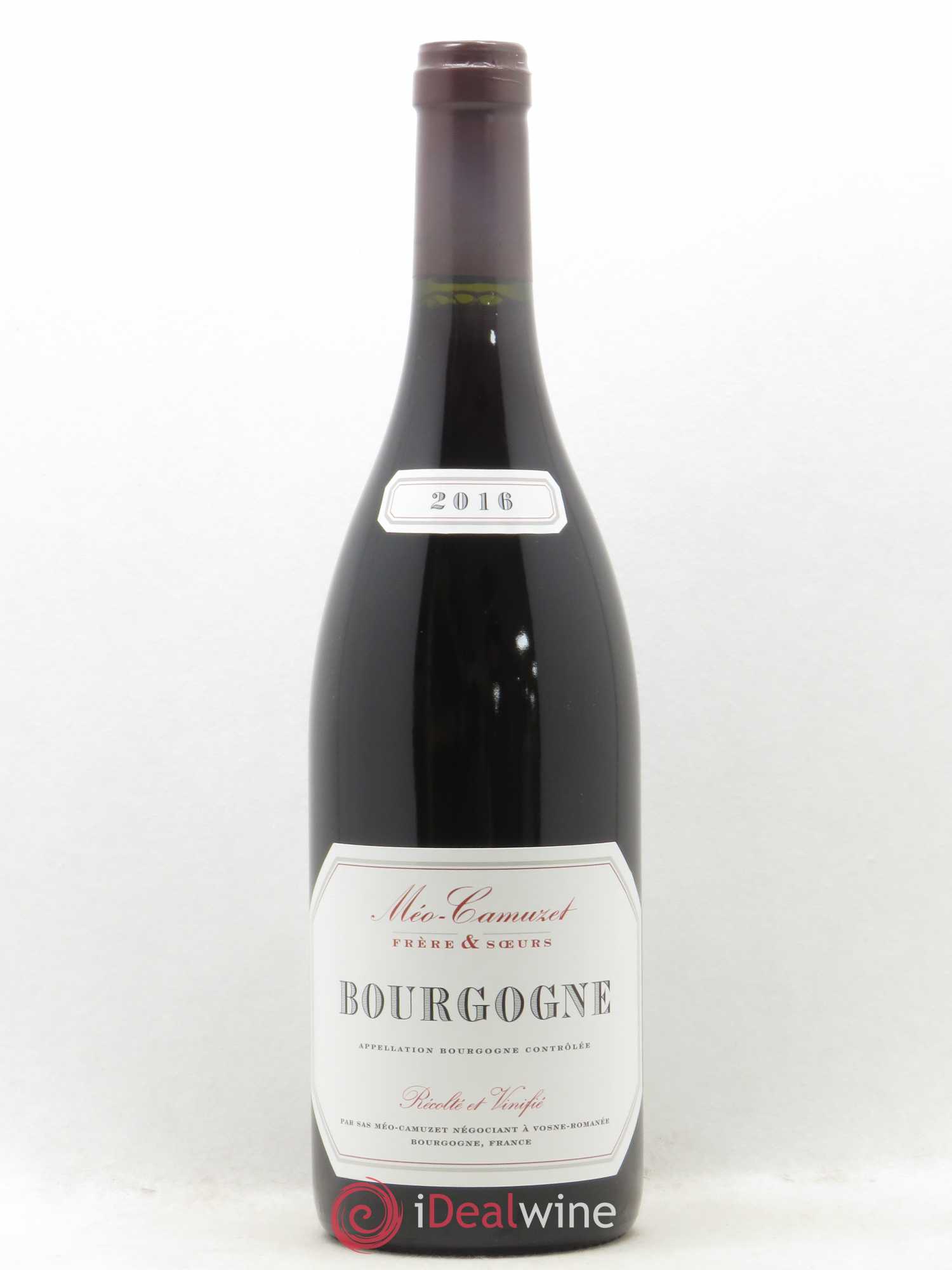 Bourgogne Méo-Camuzet (Frère & Soeurs) 2016 - Lot de 1 bouteille - 0