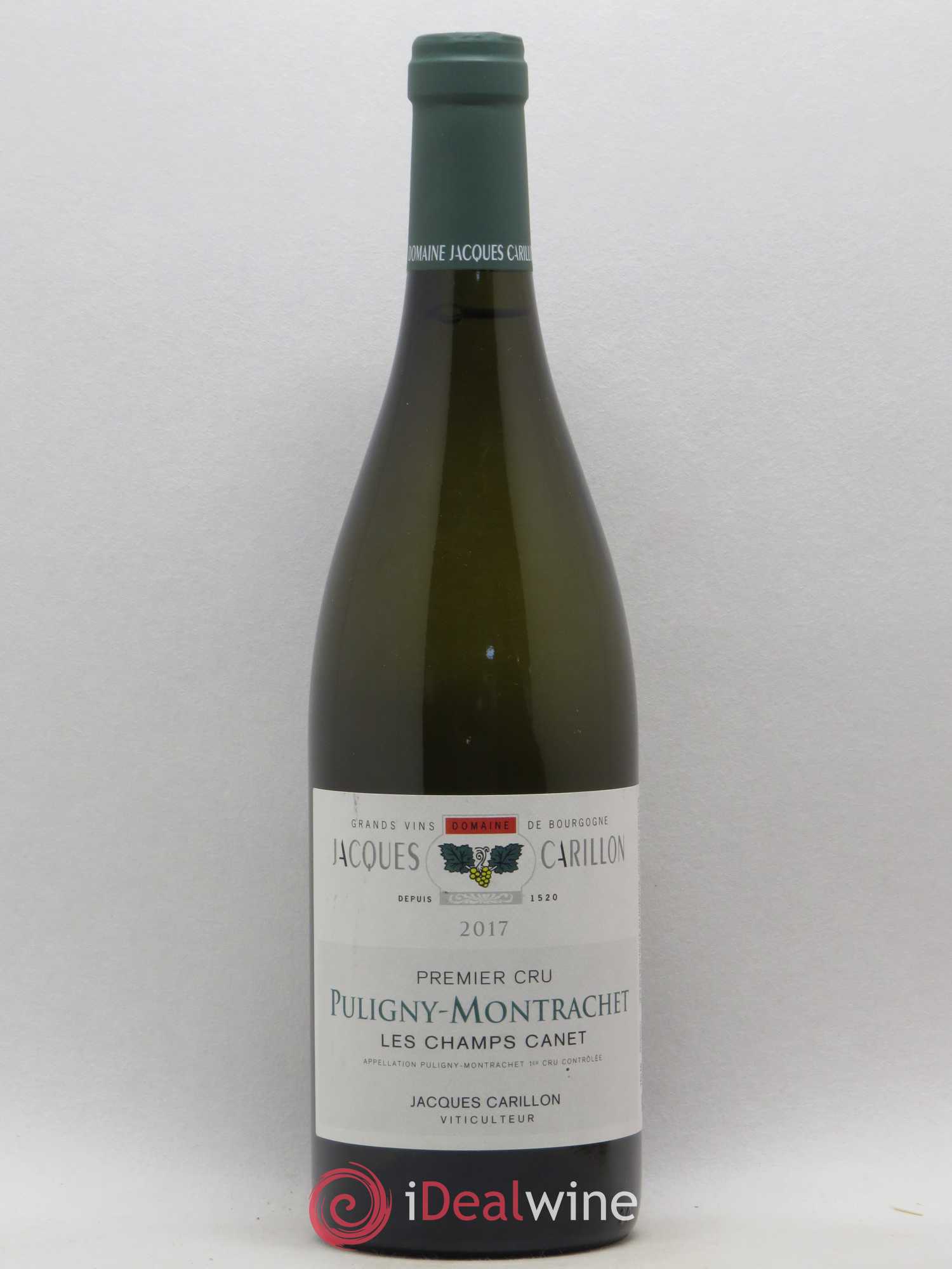 Puligny-Montrachet 1er Cru Les Champs Canet Jacques Carillon (sans prix de réserve) 2017 - Posten von 1 Flasche - 0