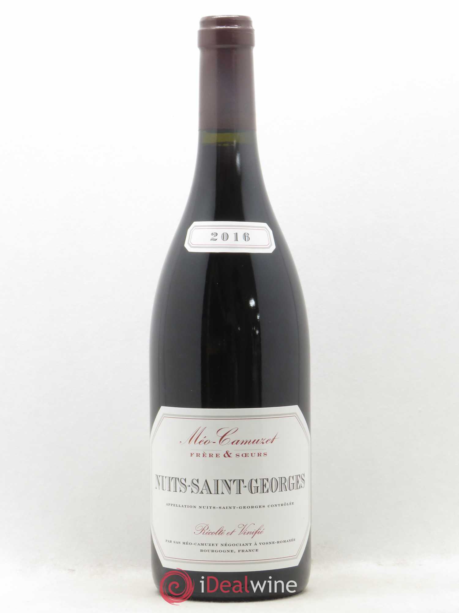 Nuits-Saint-Georges Méo-Camuzet Frère et Soeurs 2016 - Posten von 1 Flasche - 0