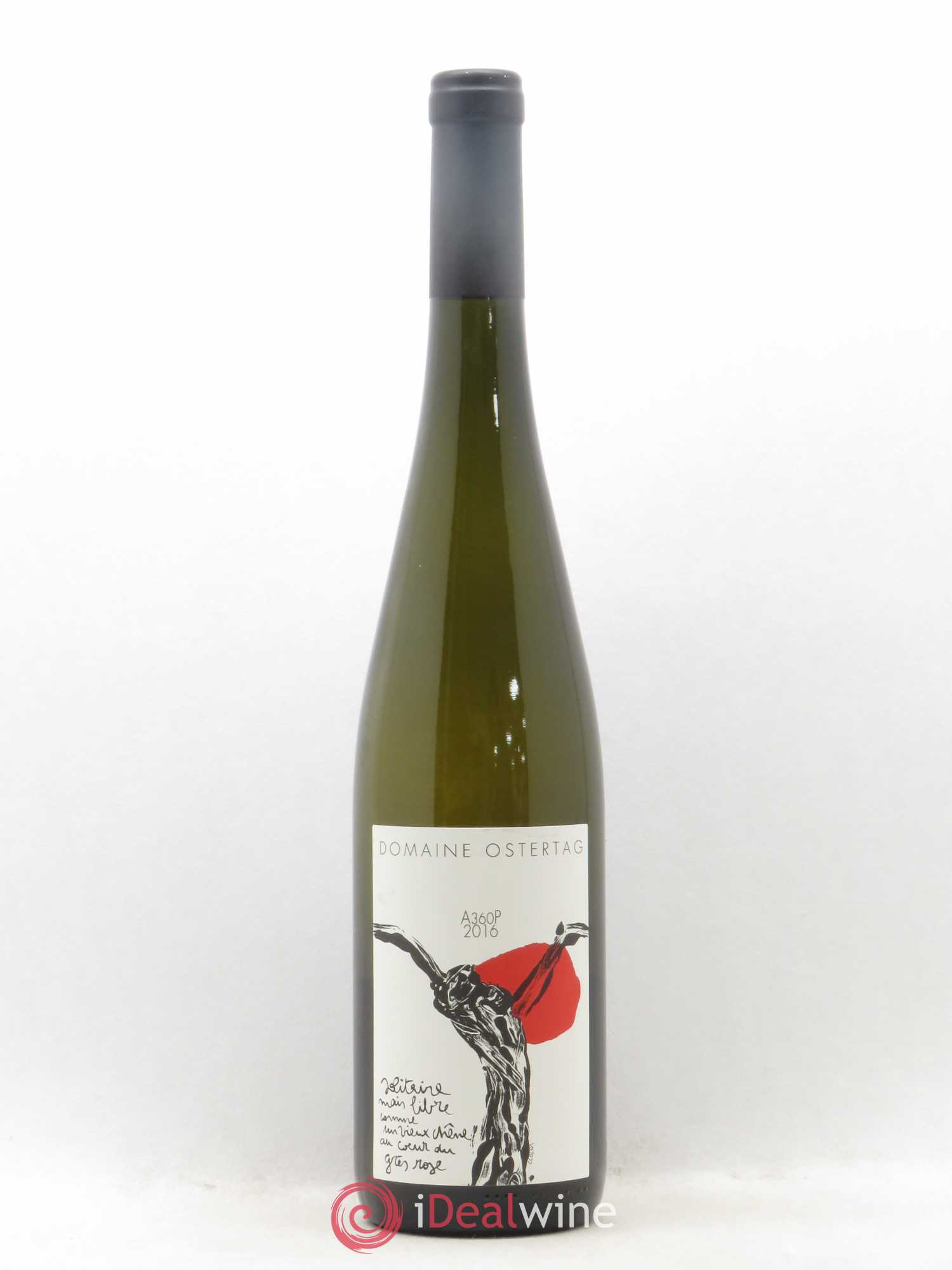 Alsace Pinot Gris Grand Cru Muenchberg A360P Ostertag (Domaine) 2016 - Lot de 1 bouteille - 0