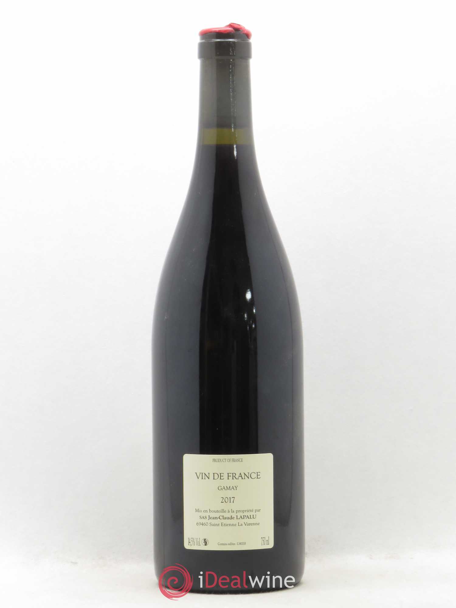 Vin de France Alma Mater Jean-Claude Lapalu 2017 - Posten von 1 Flasche - 1