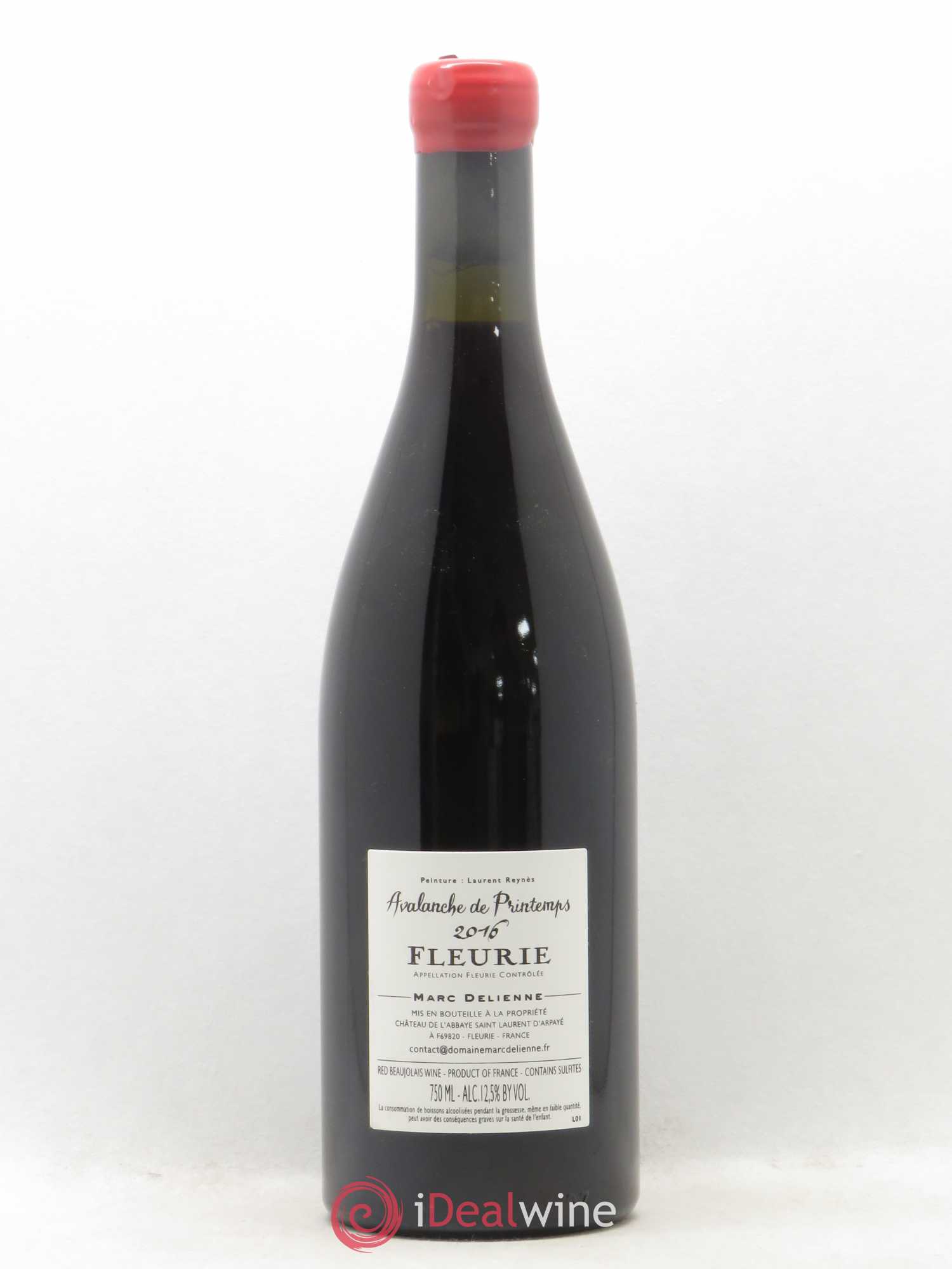Fleurie Avalanches de Printemps Marc Delienne (sans prix de réserve) 2016 - Posten von 1 Flasche - 1