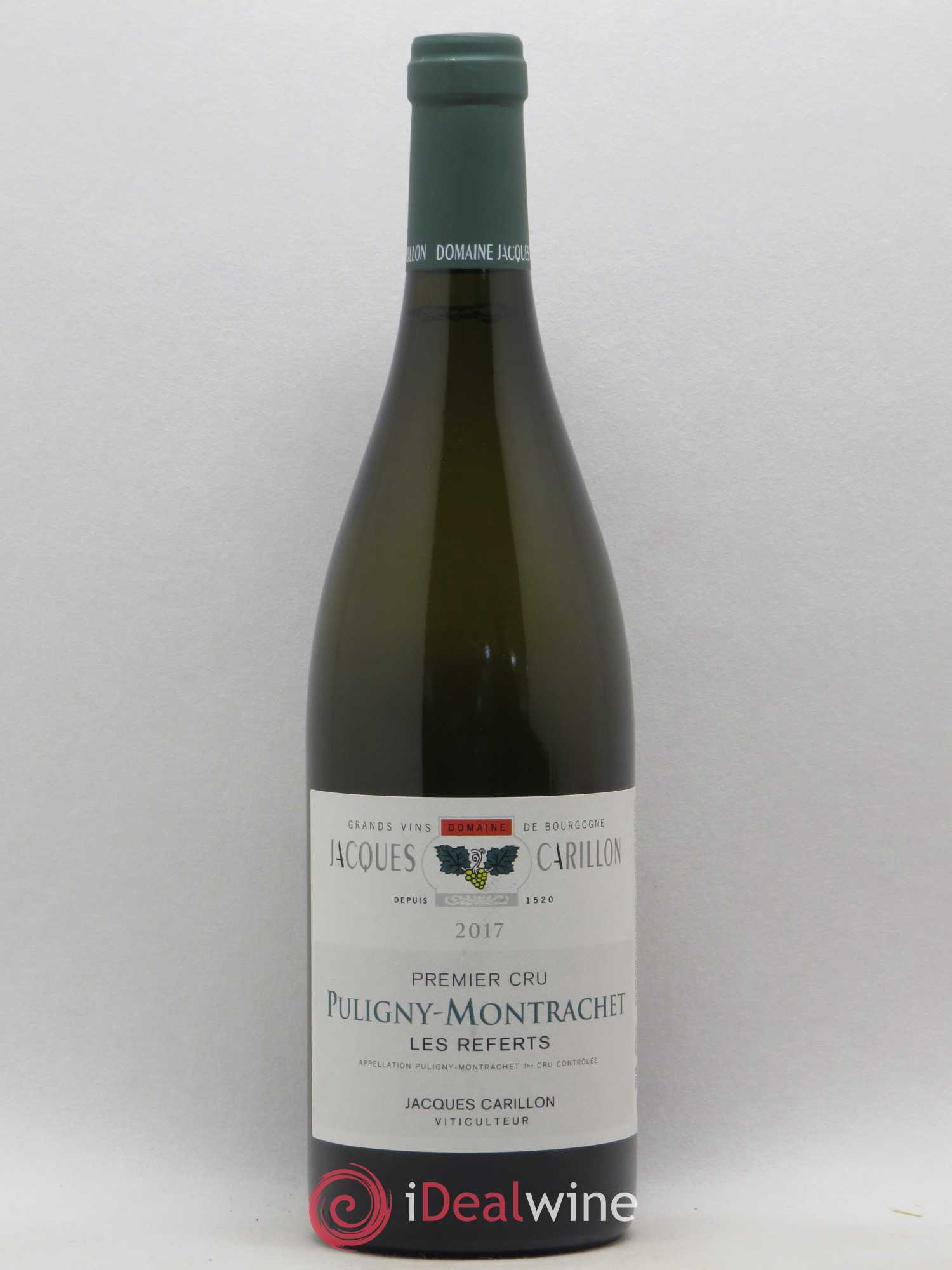Puligny-Montrachet 1er Cru Jacques Carillon (sans prix de réserve) 2017 - Posten von 1 Flasche - 0
