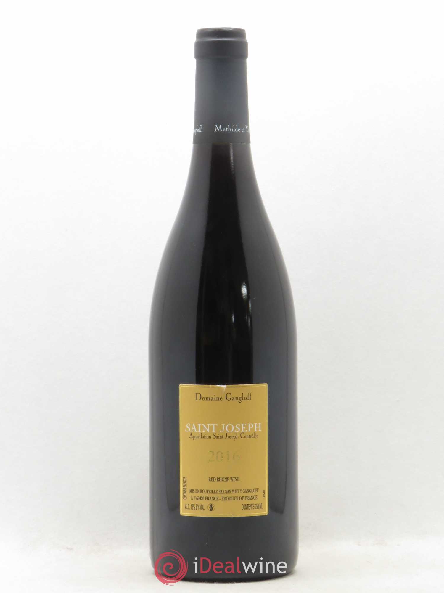 Saint-Joseph Gangloff (Domaine) 2016 - Lot de 1 bouteille - 1