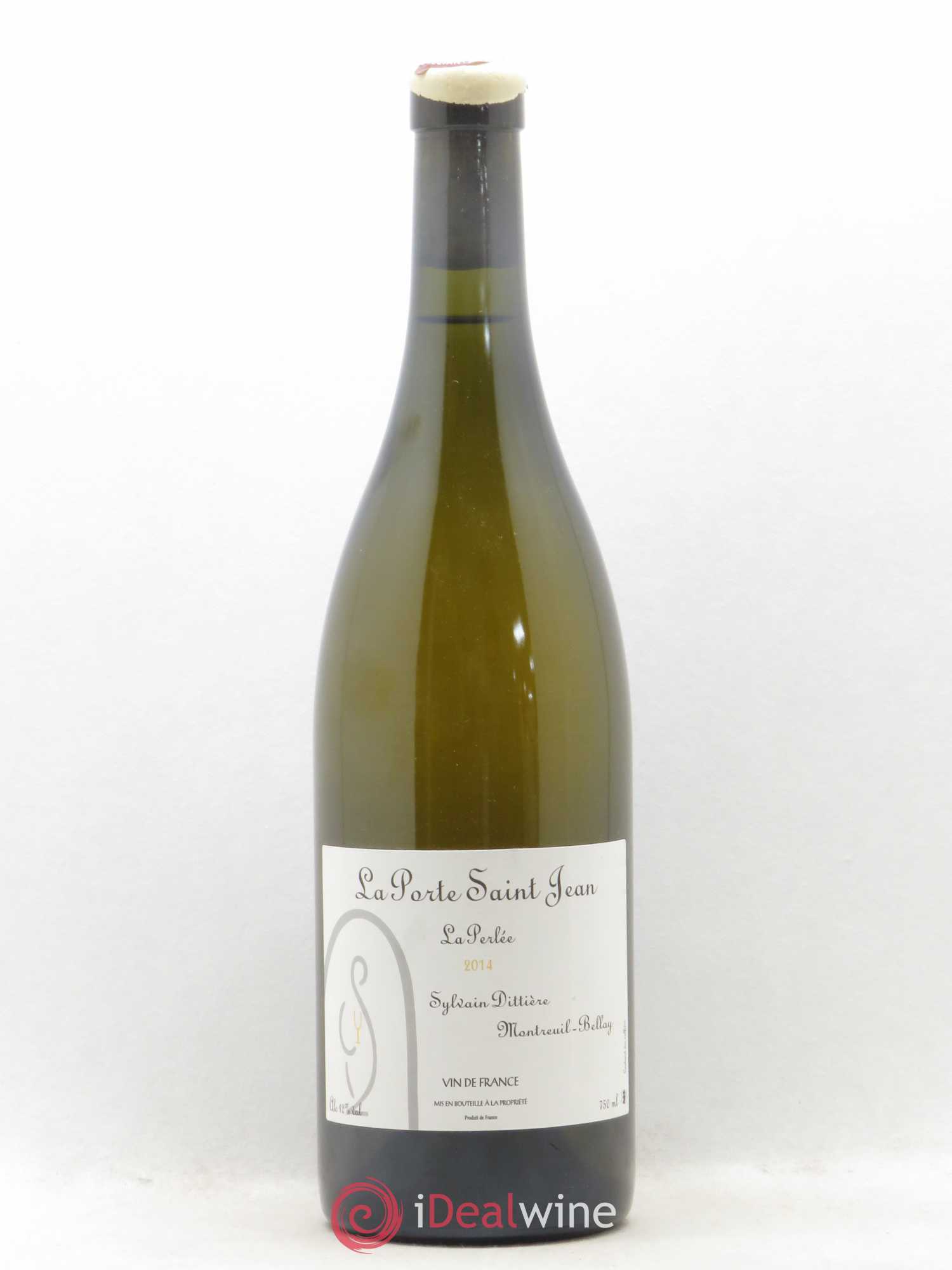 Vin de France La Perlée La Porte Saint Jean 2014 - Lot de 1 bouteille - 0