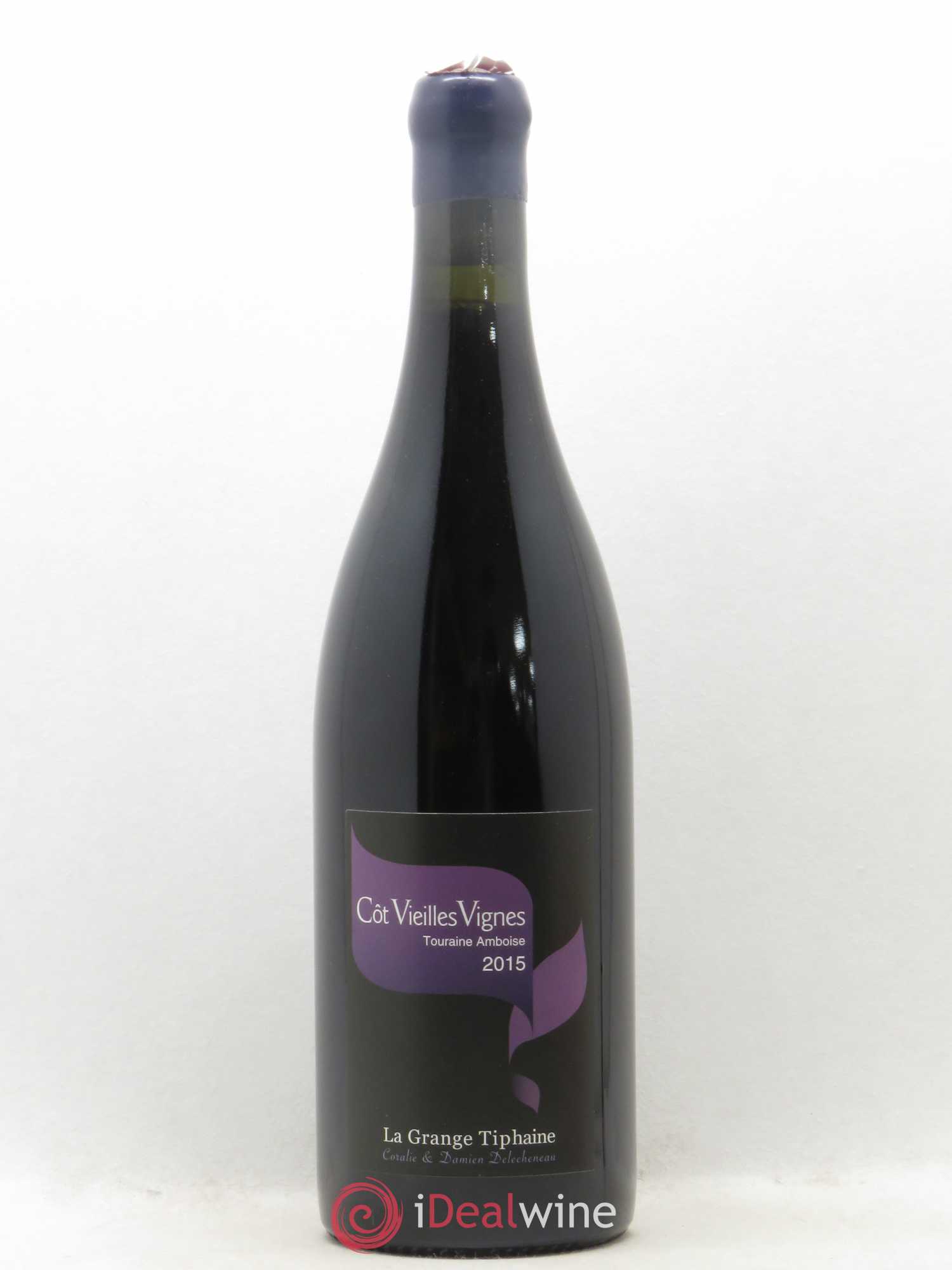 Touraine-Amboise Côt Vieilles Vignes La Grange Tiphaine 2015 - Lot de 1 bouteille - 0