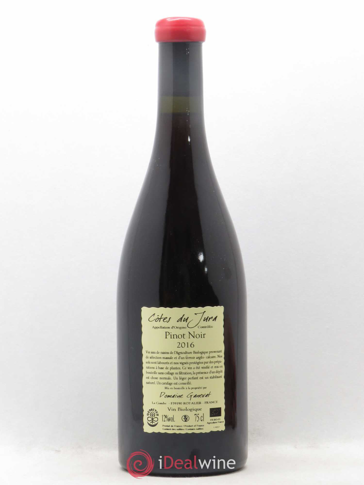 Côtes du Jura Cuvée Julien Jean-François Ganevat (Domaine) 2016 - Lot de 1 bouteille - 1
