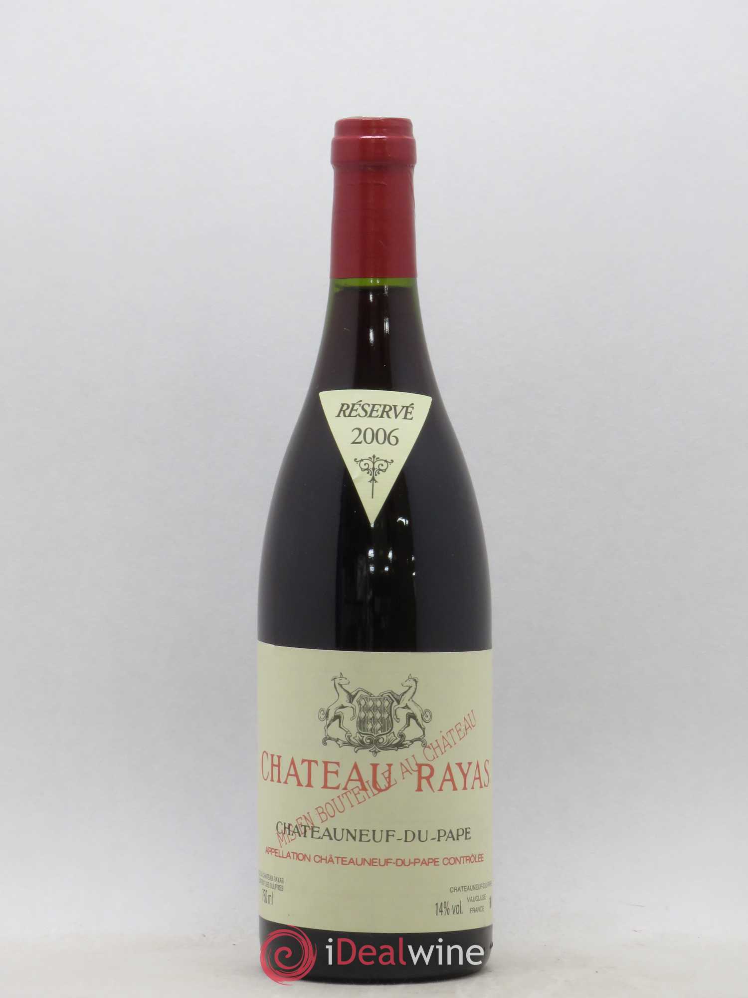 Châteauneuf-du-Pape Château Rayas Emmanuel Reynaud 2006 - Lot de 1 bouteille - 0