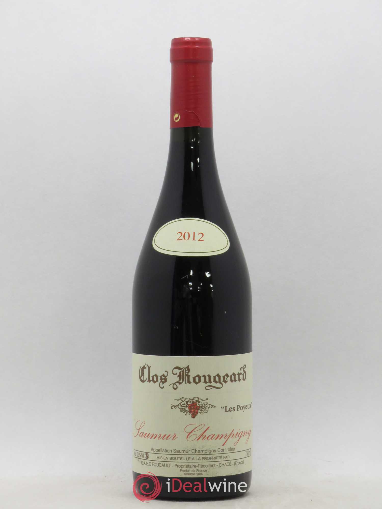Saumur-Champigny Les Poyeux Clos Rougeard 2012 - Lot de 1 bouteille - 0