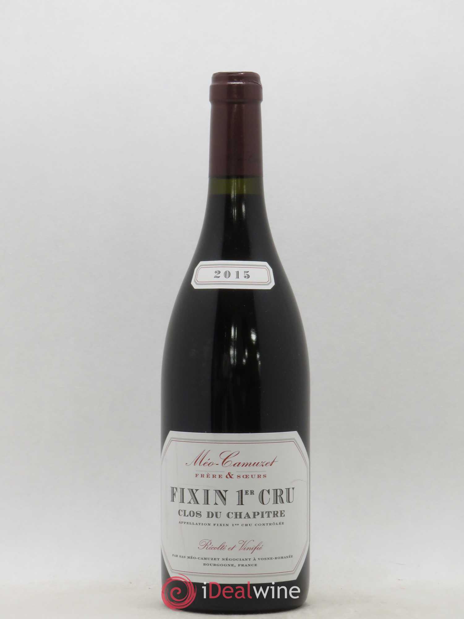 Fixin 1er Cru Clos du Chapitre Méo-Camuzet (Frère & Soeurs) 2015 - Lot de 1 bouteille - 0
