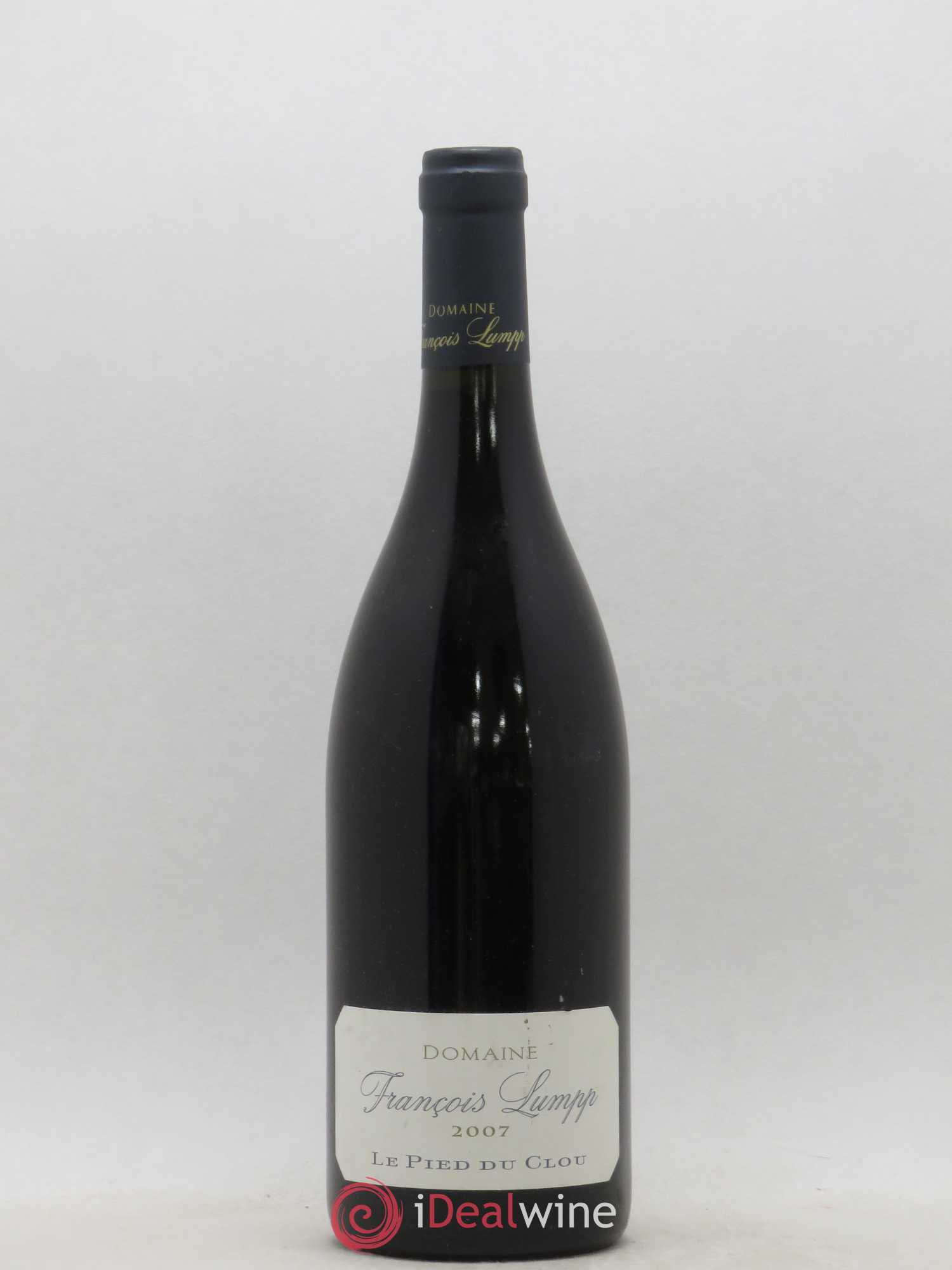 Givry 1er Cru Le Pied du Clou François Lumpp (Domaine) (sans prix de réserve) 2007 - Lot de 1 bouteille - 0