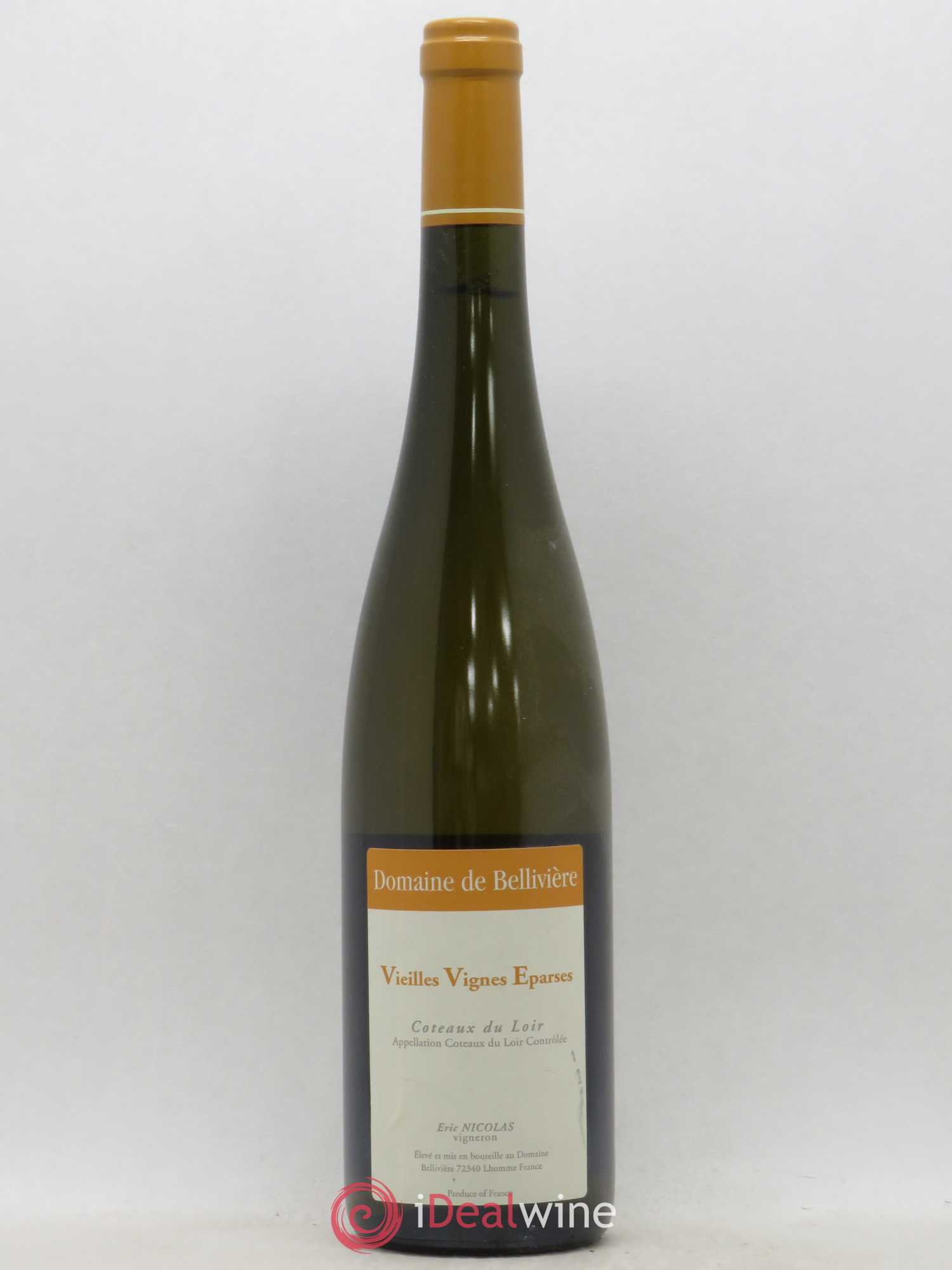 Coteaux du Loir Vieilles Vignes Eparses Domaine de Bellivière (sans prix de réserve) 2015 - Lot de 1 bouteille - 0
