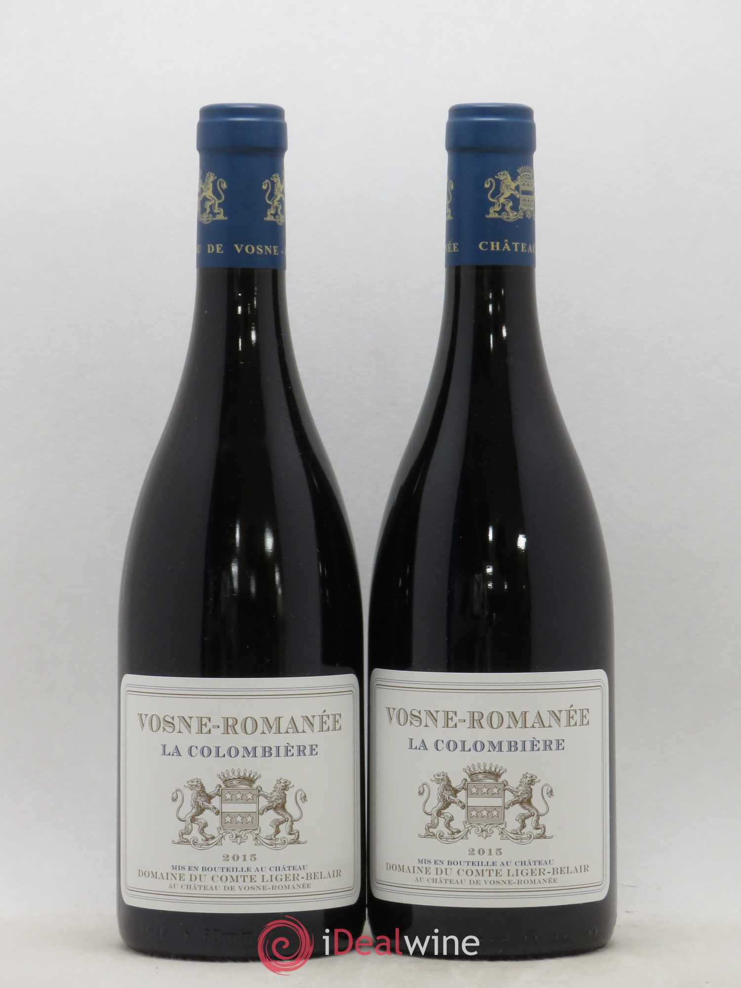 Vosne-Romanée La Colombière Comte Liger-Belair (Domaine du) 2015 - Lot de 2 bouteilles - 0