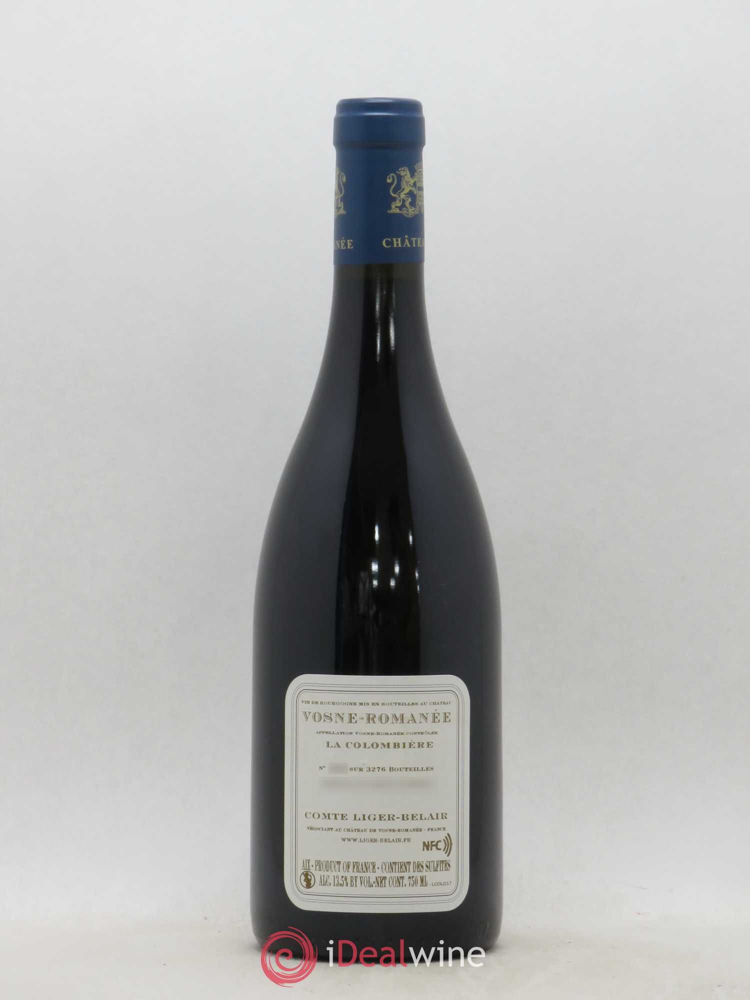 Vosne-Romanée La Colombière Comte Liger-Belair (Domaine du) 2017 - Lot de 1 bouteille - 1