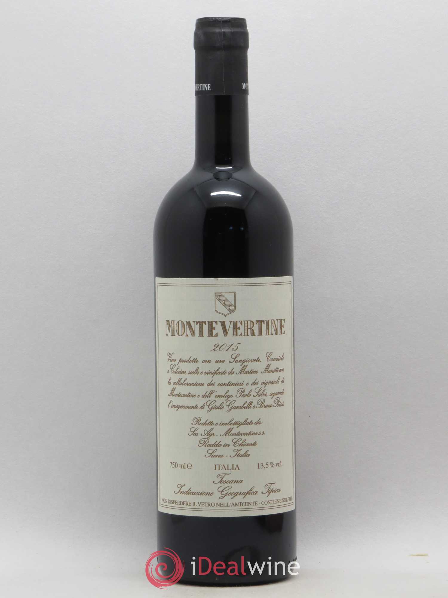 Toscana IGT Montevertine Famille Manetti 2015 - Lot de 1 bouteille - 0