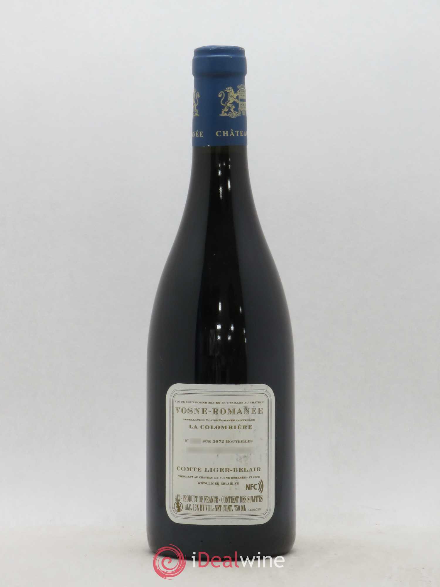 Vosne-Romanée La Colombière Comte Liger-Belair (Domaine du) 2015 - Lot de 1 bouteille - 1