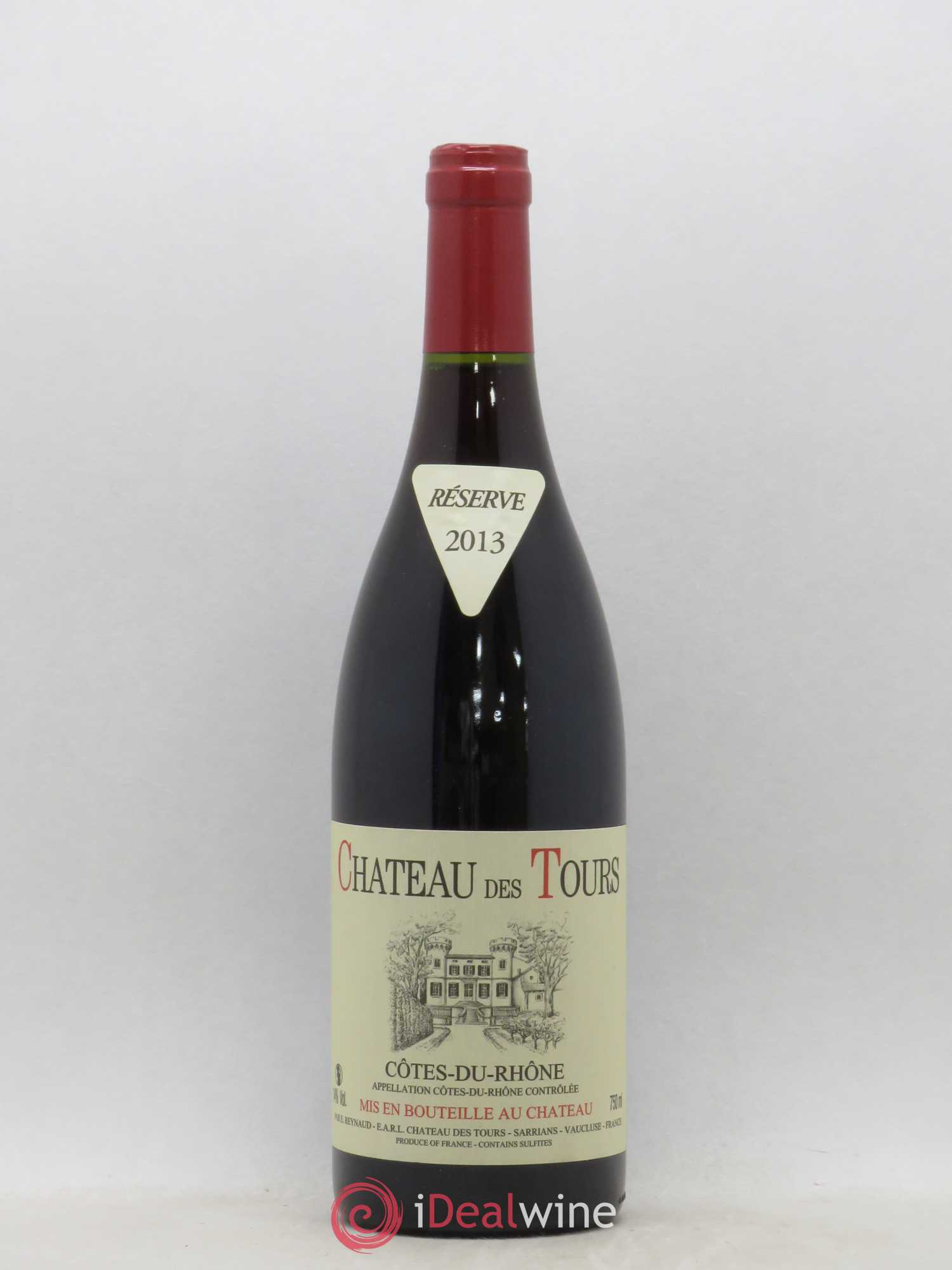 Côtes-du-Rhône Château des Tours Emmanuel Reynaud 2013 - Lot de 1 bouteille - 0