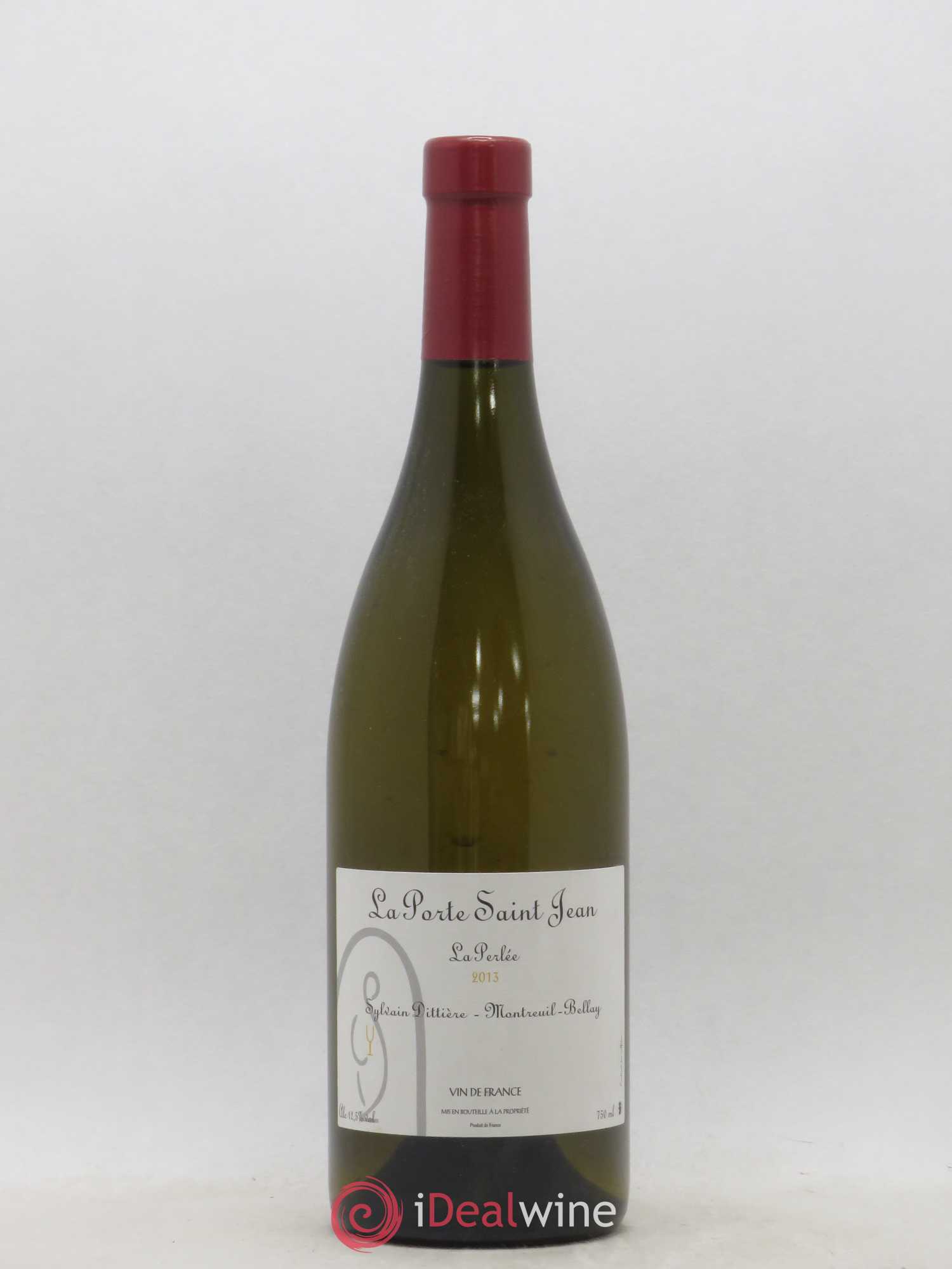 Vin de France La Perlée La Porte Saint Jean 2013 - Lot de 1 bouteille - 0