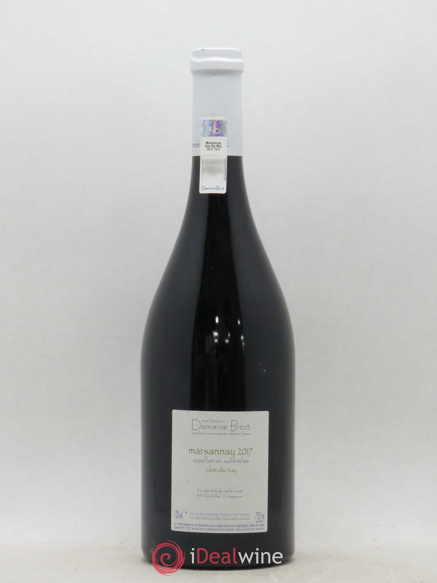 Marsannay Clos du Roy Bizot (Domaine) 2017 - Lot de 1 bouteille - 1